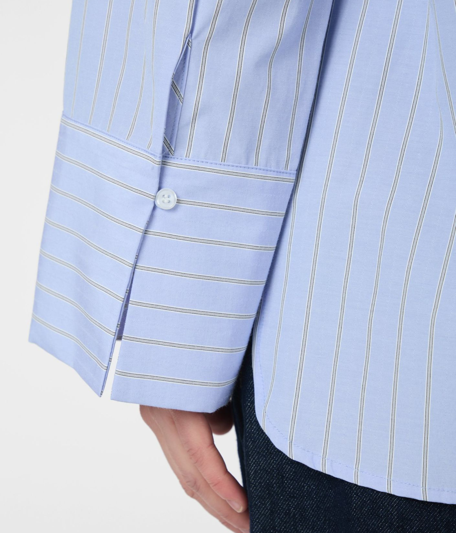 Dita Twin Stripe Shirt (145 Light Blue)