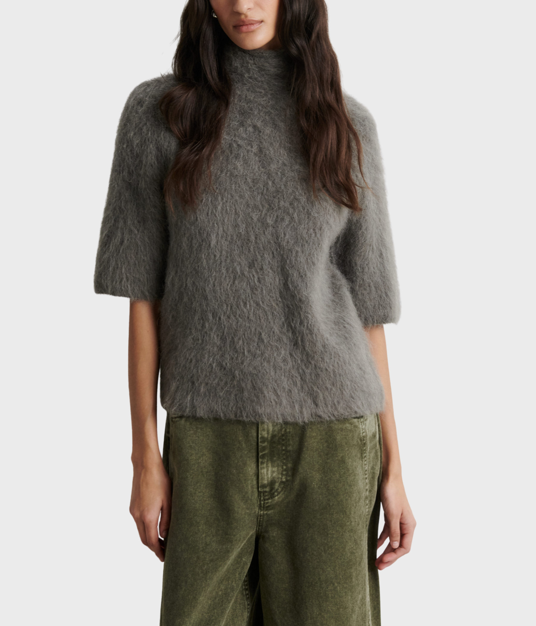 Karla Knit Ss. (Olive)
