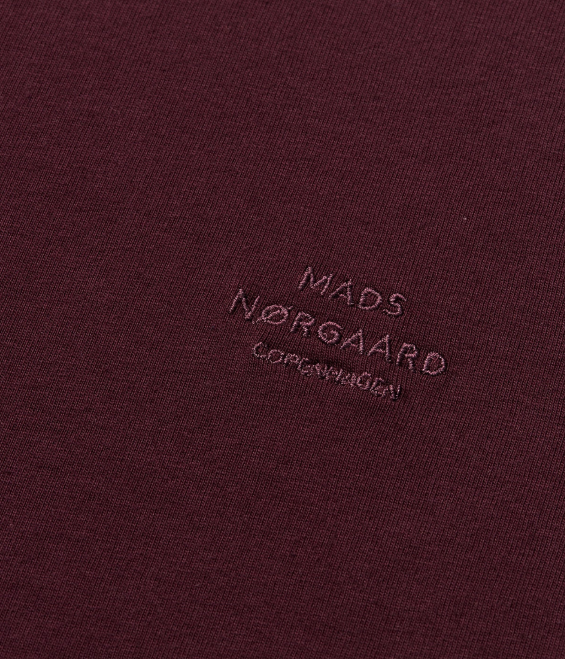 Cotton Jersey Frode Logo Tee Fav. (8114 Winetasting)