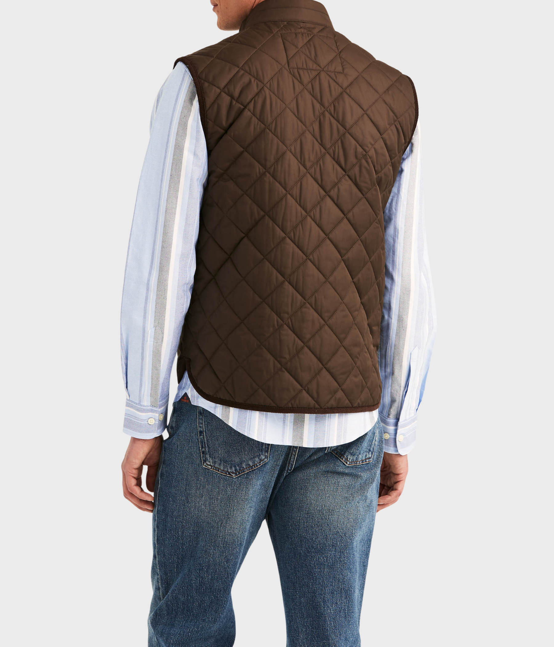 Teddy Quilted Vest. (88 Brown)