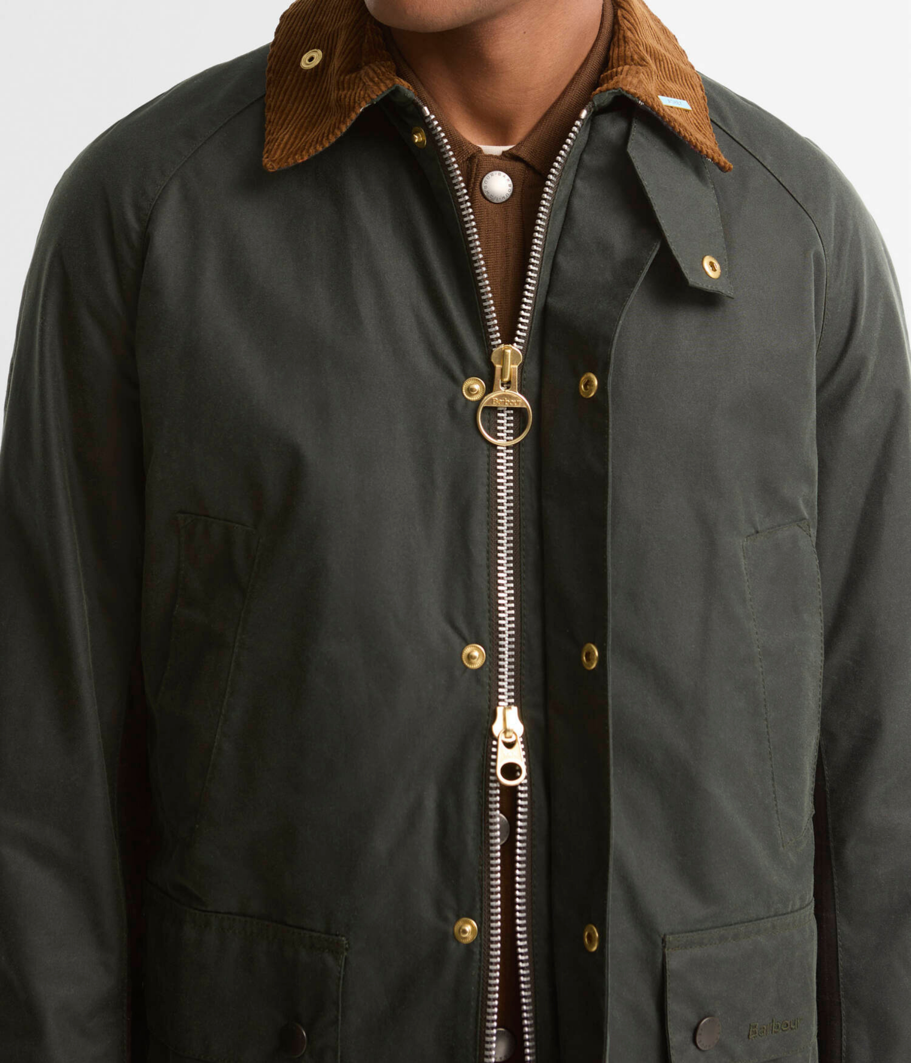 Barbour Icons Ashby Wax Jacket (SG51 Sage)