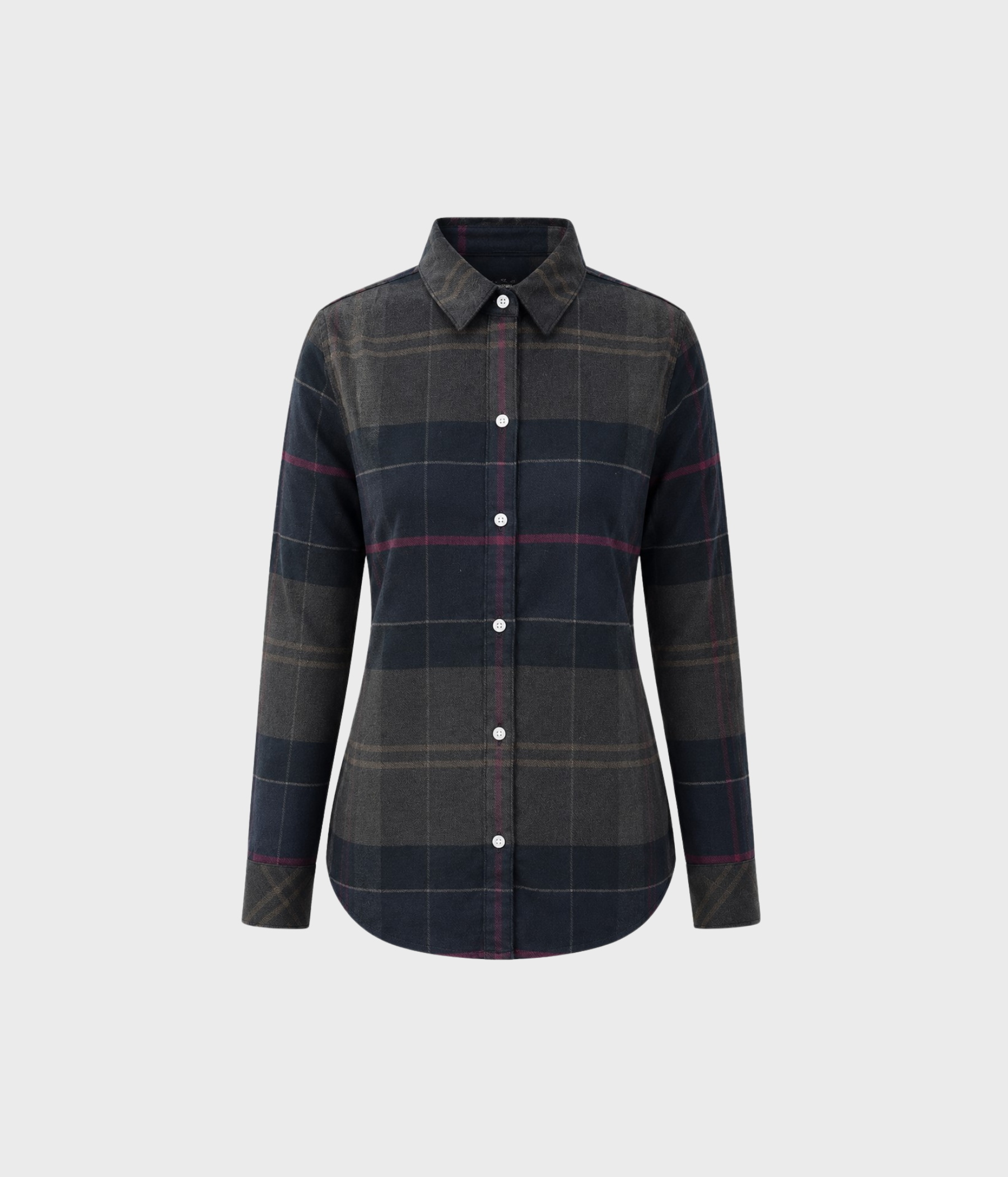 Barbour Anna Shirt. (TN43 Shadow Tartan)