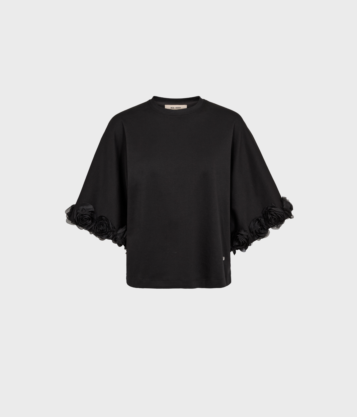 Mmrosette O-Ss Tee (801 Black)