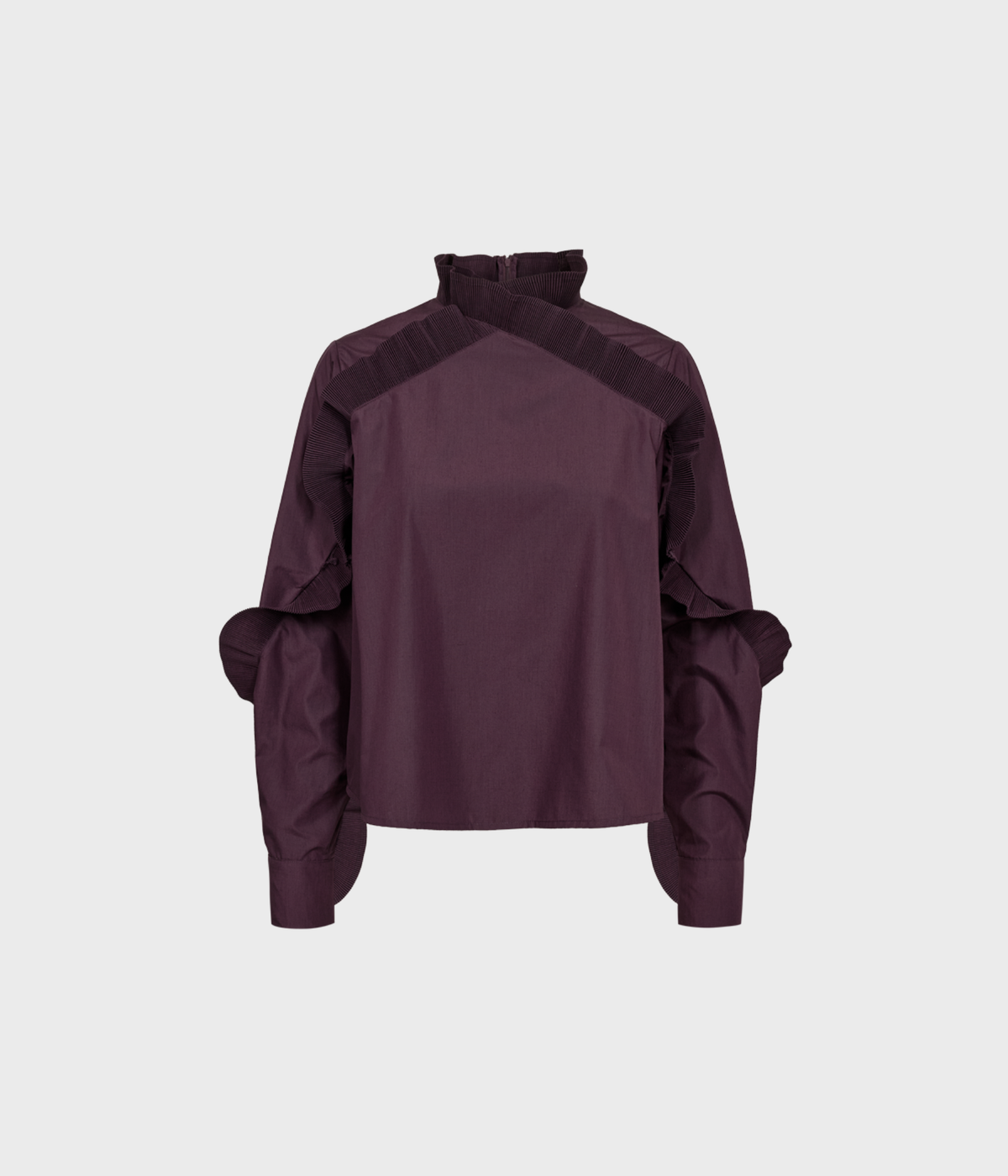 Cmpleat-Blouse (4260 Plum Perfect 19-3316)