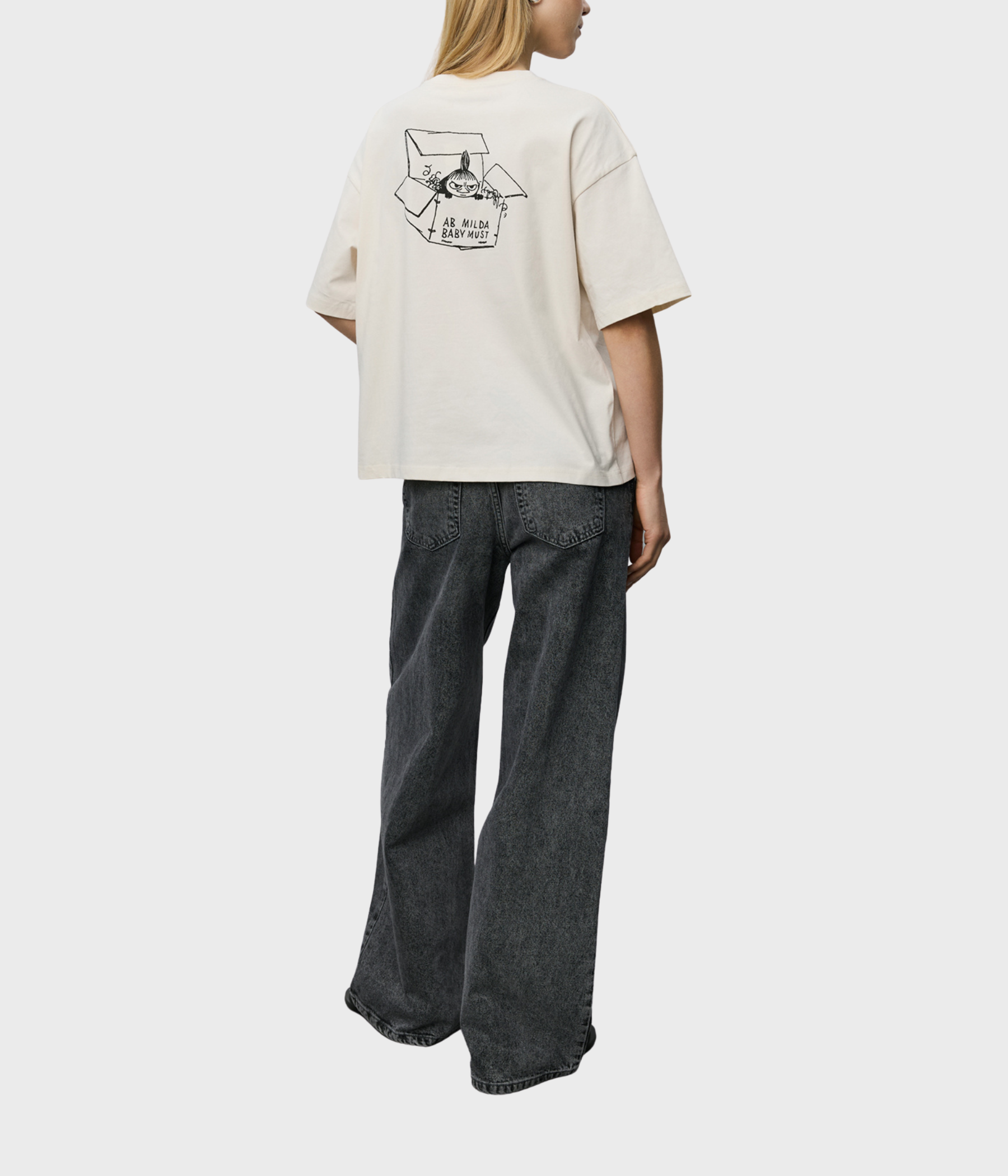 Verinasw Moomin Boxy T-Shirt (0101 Off white)