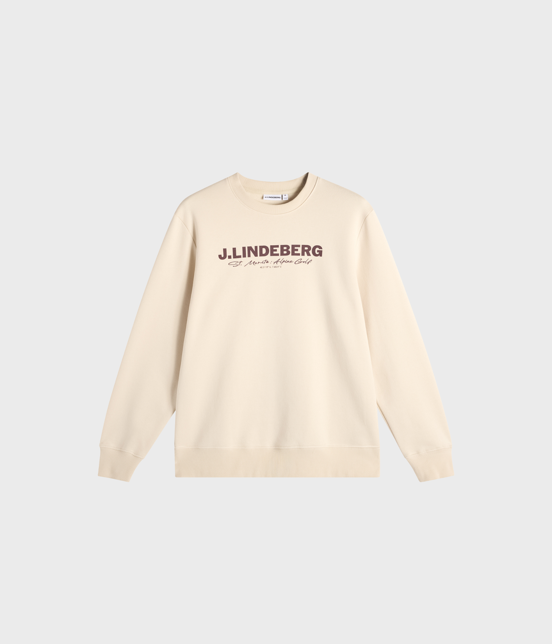 Alpha Graphic Crew Neck (U029 Moonbeam)