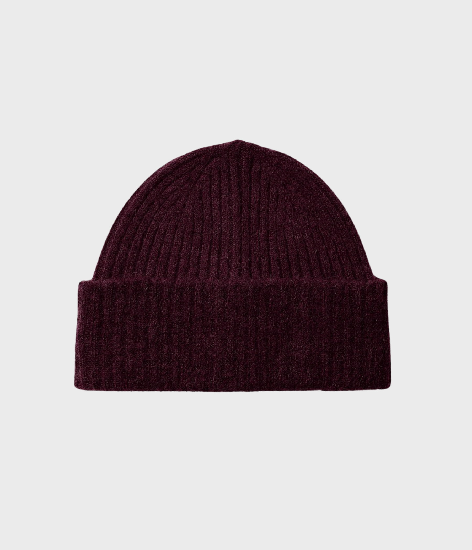 SLFLULU WOOL BLEND KNIT BEANIE NOOS (Fig Detail:MELANGE)