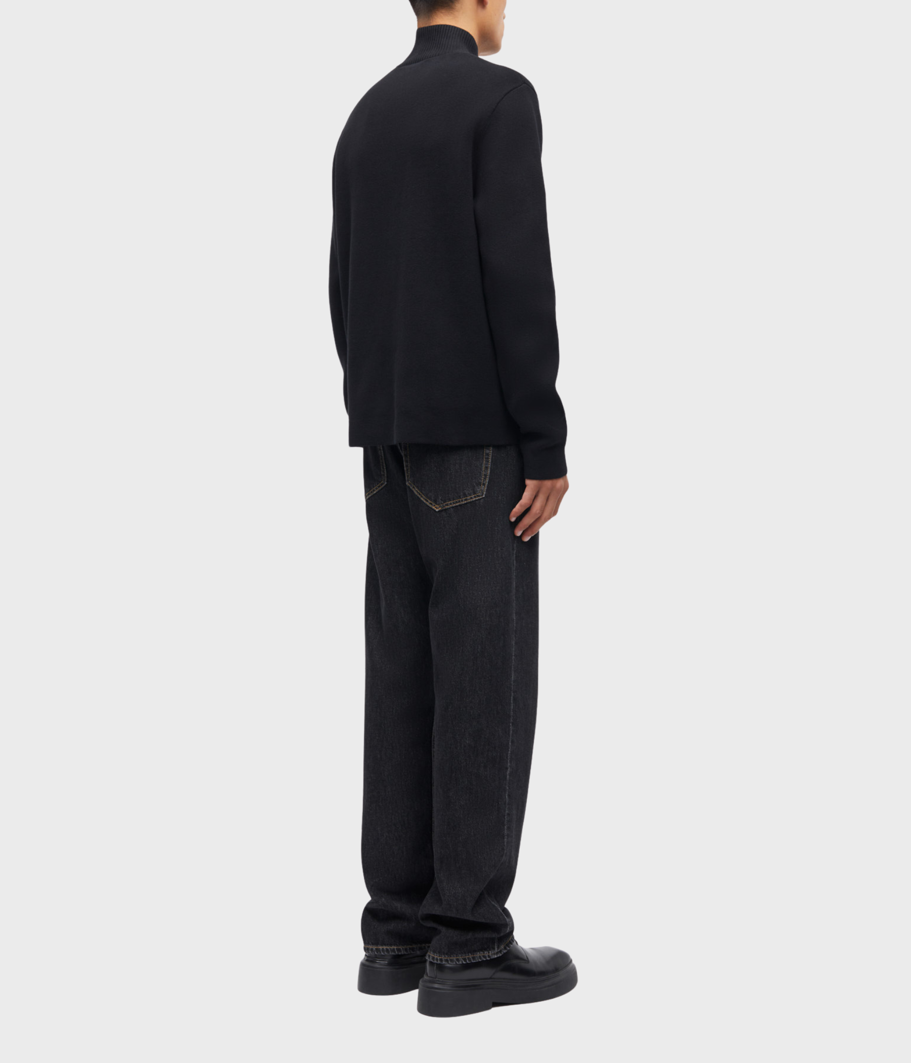 SANIKLAS FULL ZIP 15333 (CLR000021 BLACK)