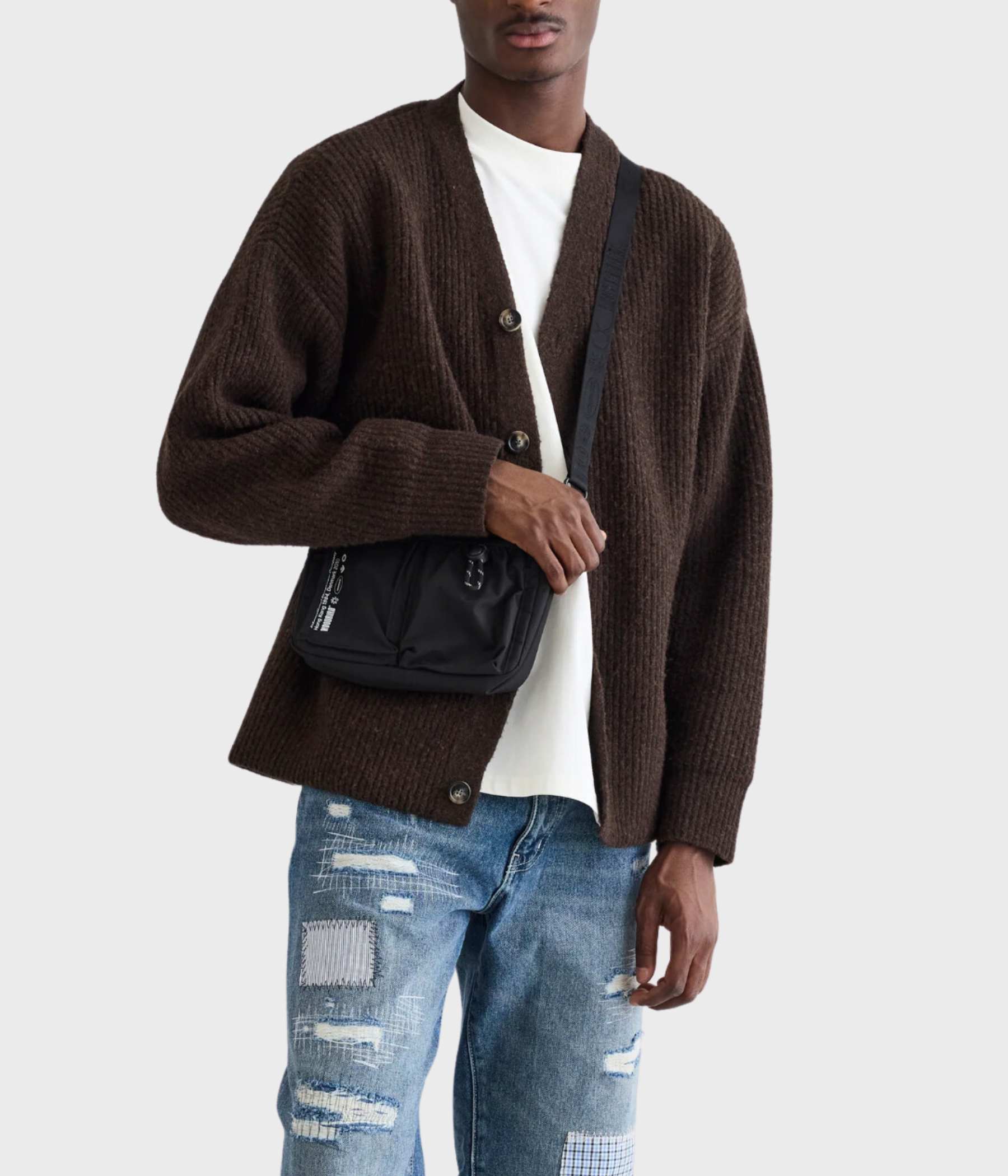 härlig stickad cardigan