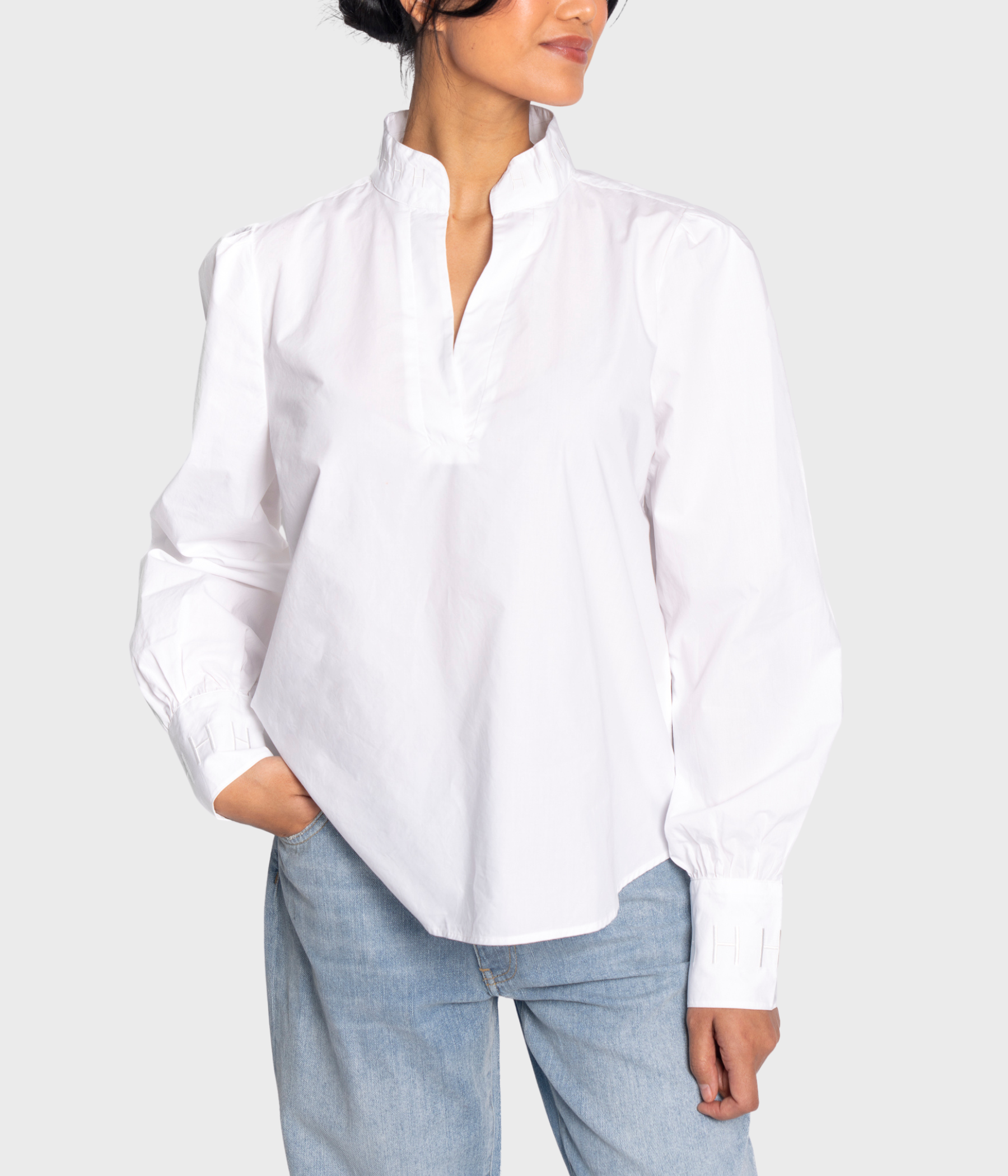 MIE Blouse (0000 Optical White)