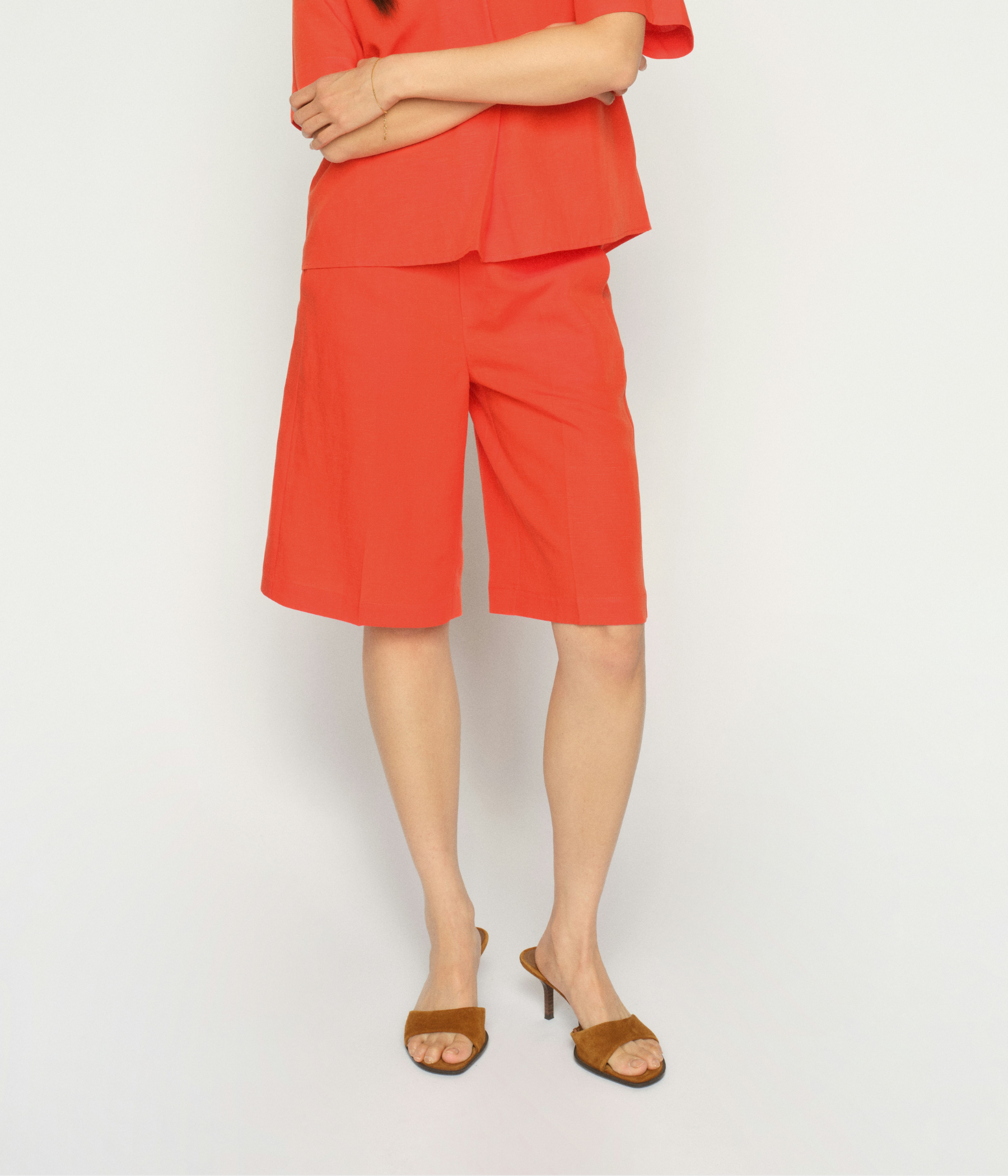 Mmbai Alexis Shorts (167 Spicy Orange) - D.O. Design Only