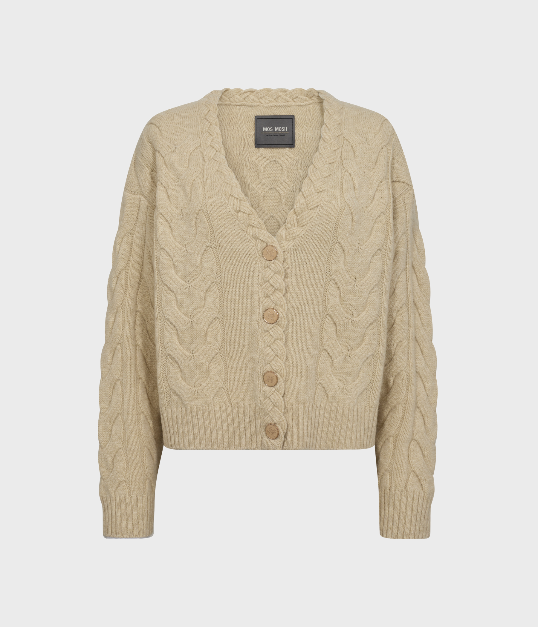 Mmottili Knit Cardigan (157 Boulder)