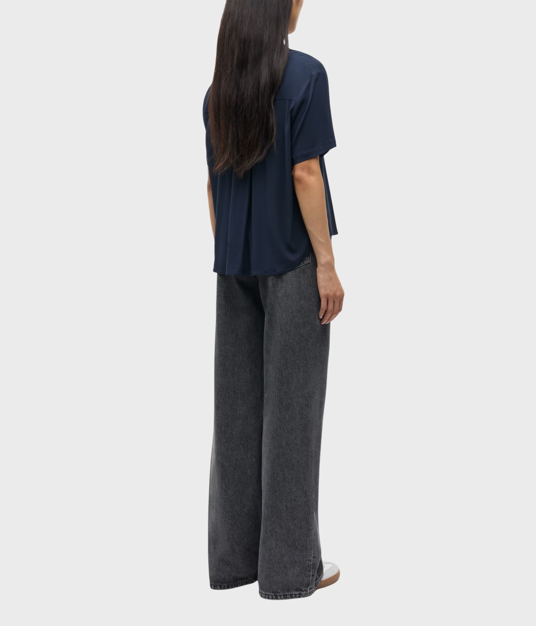 SAMINNA SS SHIRT 9942 (194020TCX DARK SAPPHIRE) - D.O. Design Only