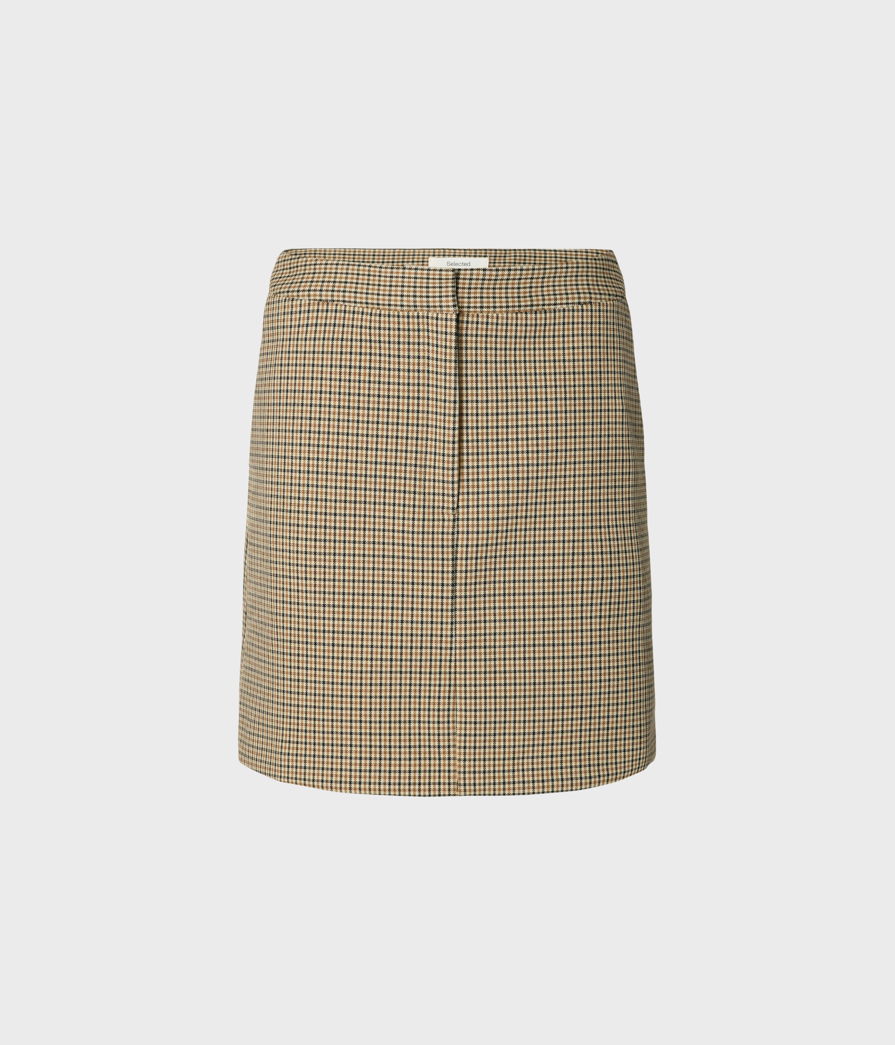 Slwelara Mw Mini Skirt (Monks Robe Checks:CHECKS)