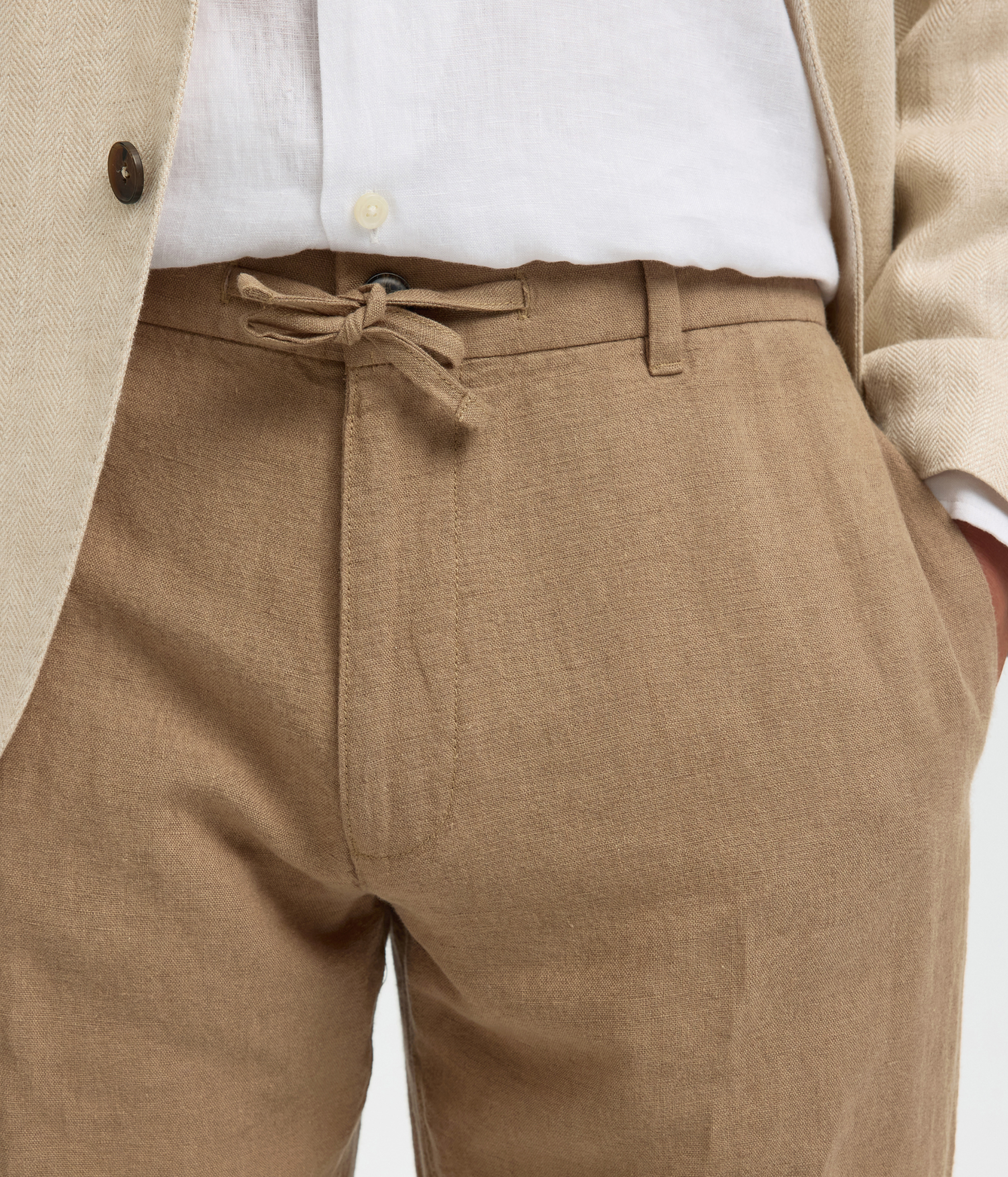 SLH196-STRAIGHT LEROY SUN PANT NOOS. (Caribou) - D.O. Design Only