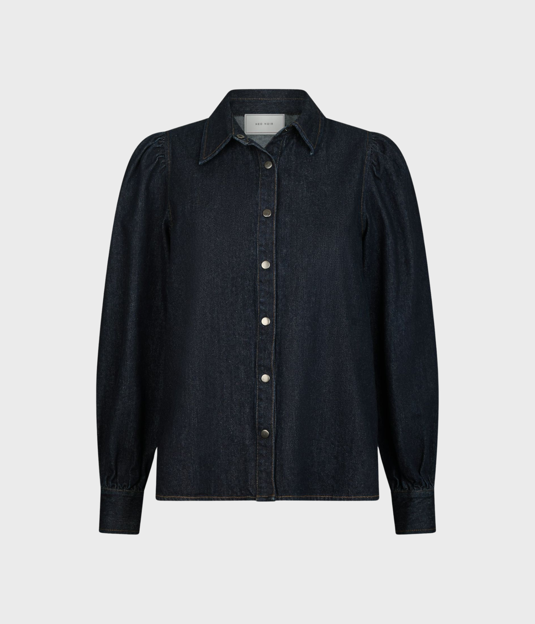 Jessa Denim Shirt (534 DARK BLUE)