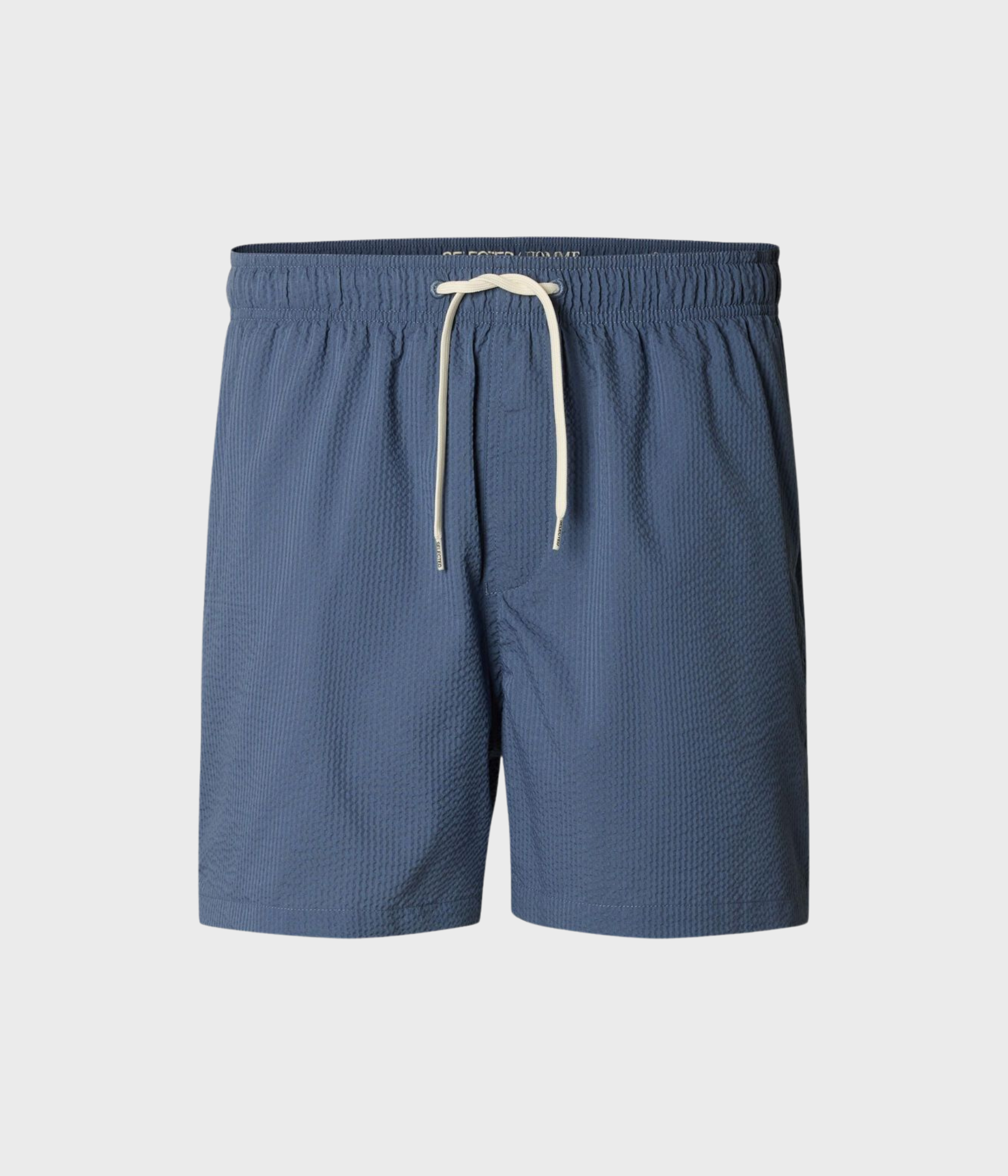 SLHCOOPER-SEERSUCKER SWIMSHORTS (Bering Sea)