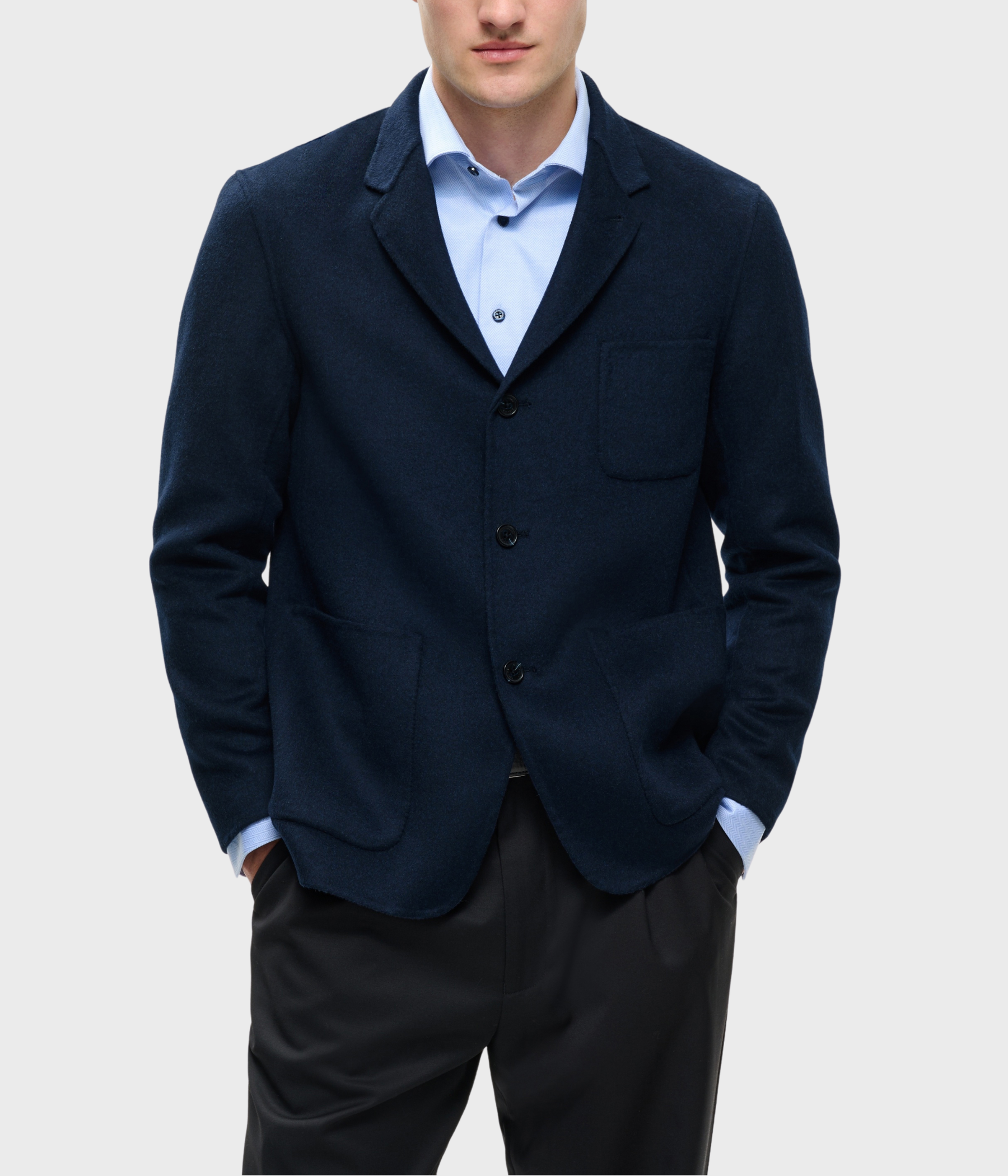 Macolt Casual 3 (1940111 Dark Navy Melange)