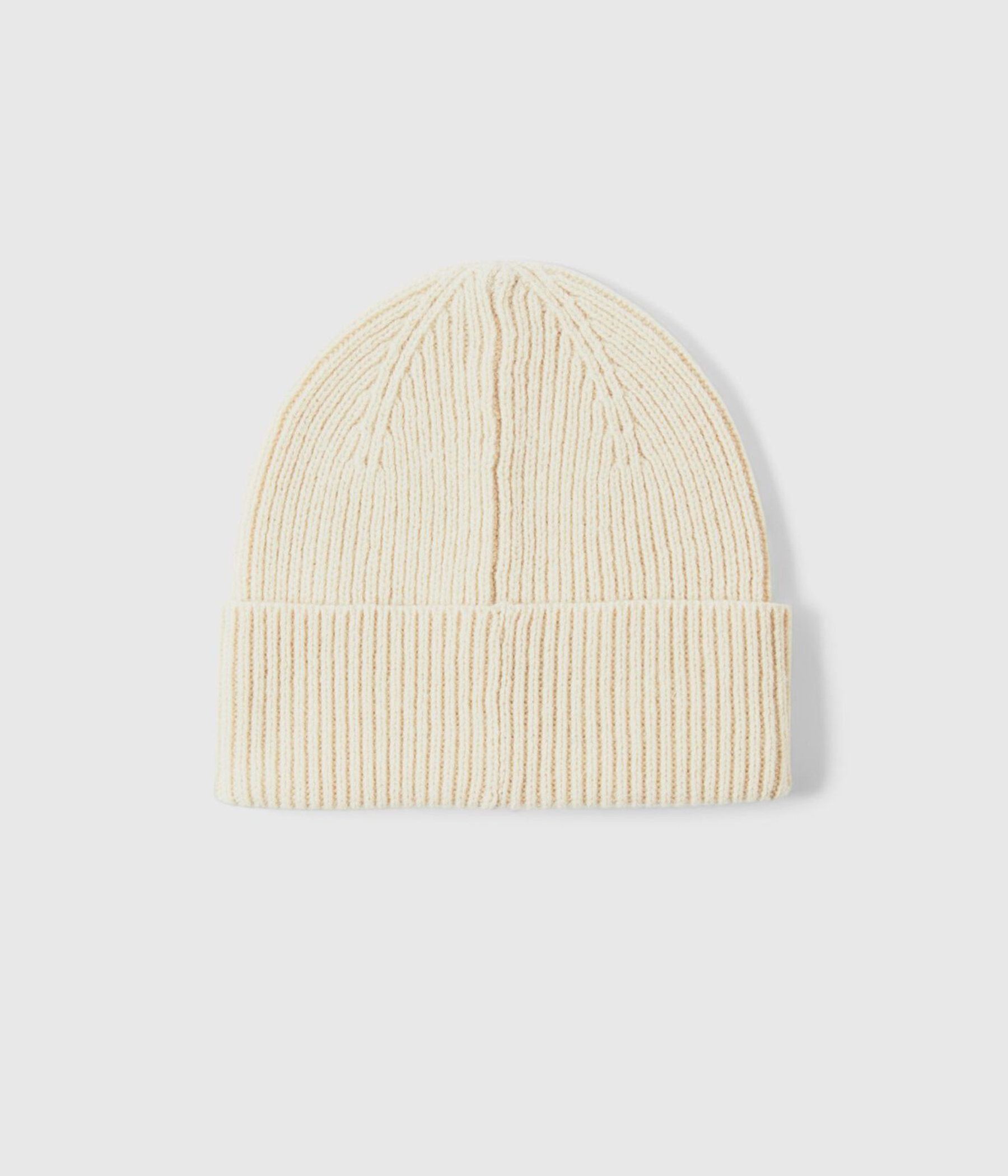 SLHMASON MERINO WOOL BEANIE NOOS. (Oatmeal)