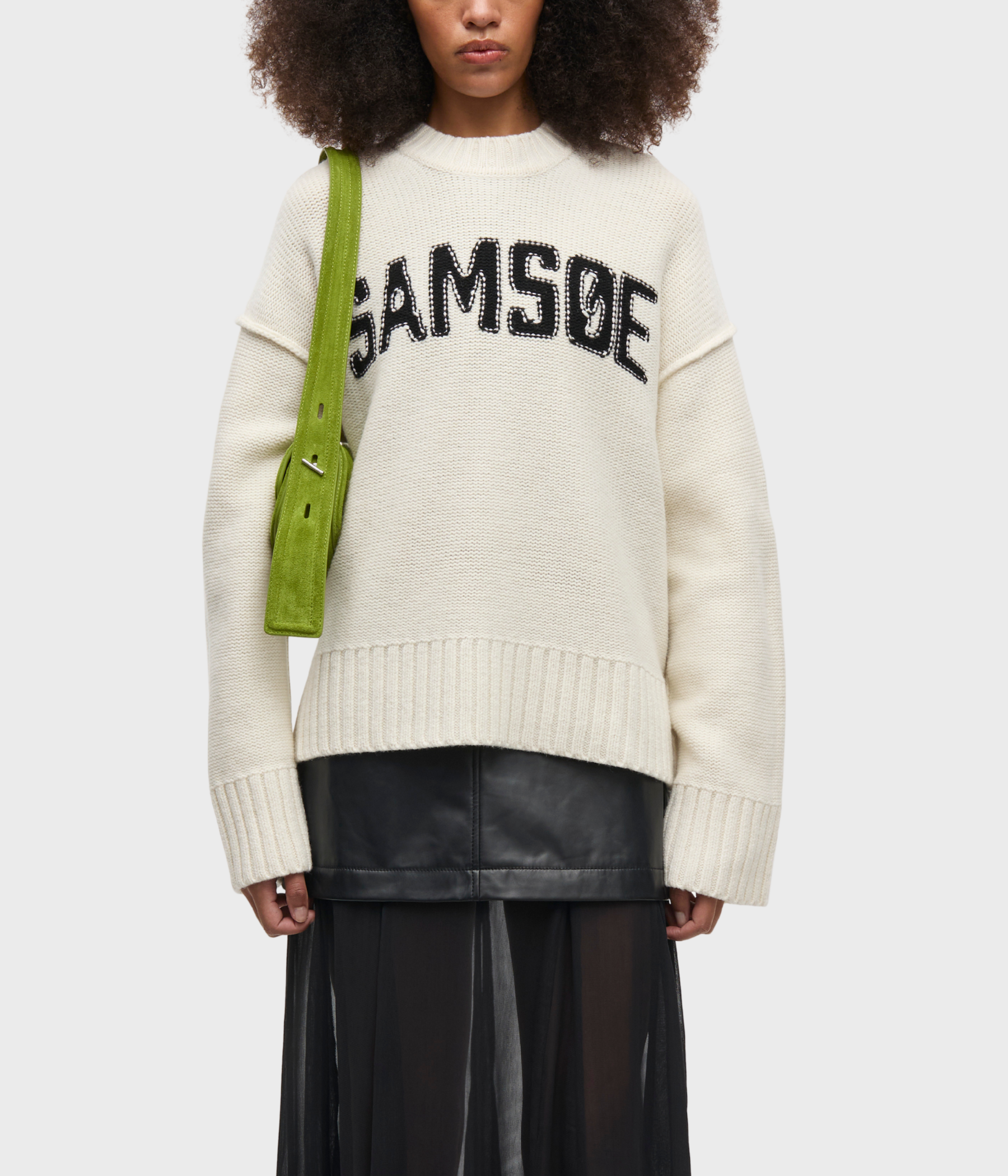 Sakeiku Samsøe Sweater 11250 (110103TCX Egret)