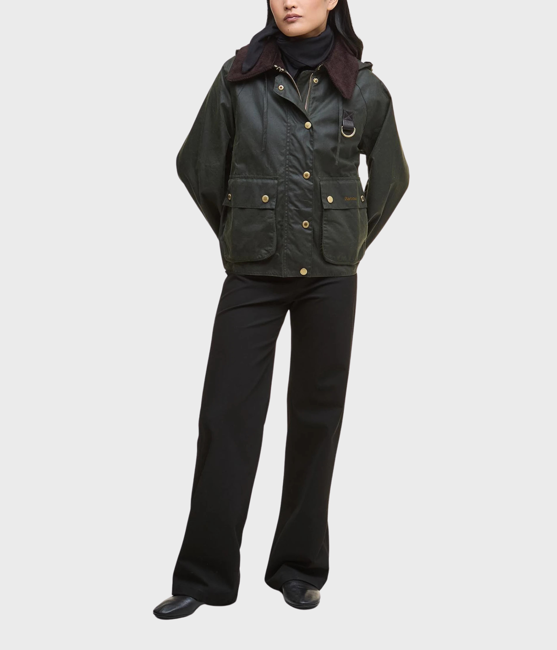 Barbour Reighton Wax Jacket (OL52 Fern/ancient)