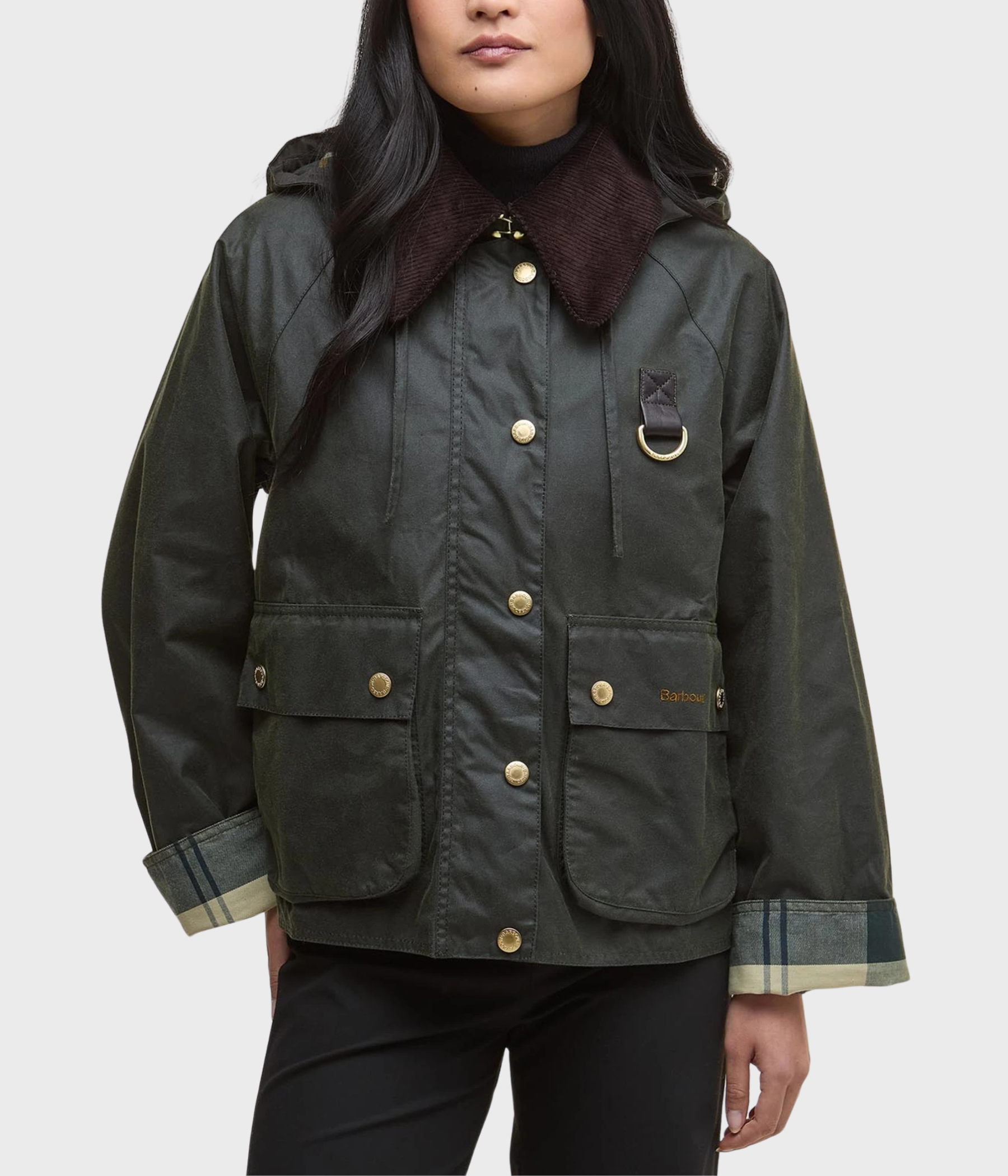 Barbour Reighton Wax Jacket (OL52 Fern/ancient)