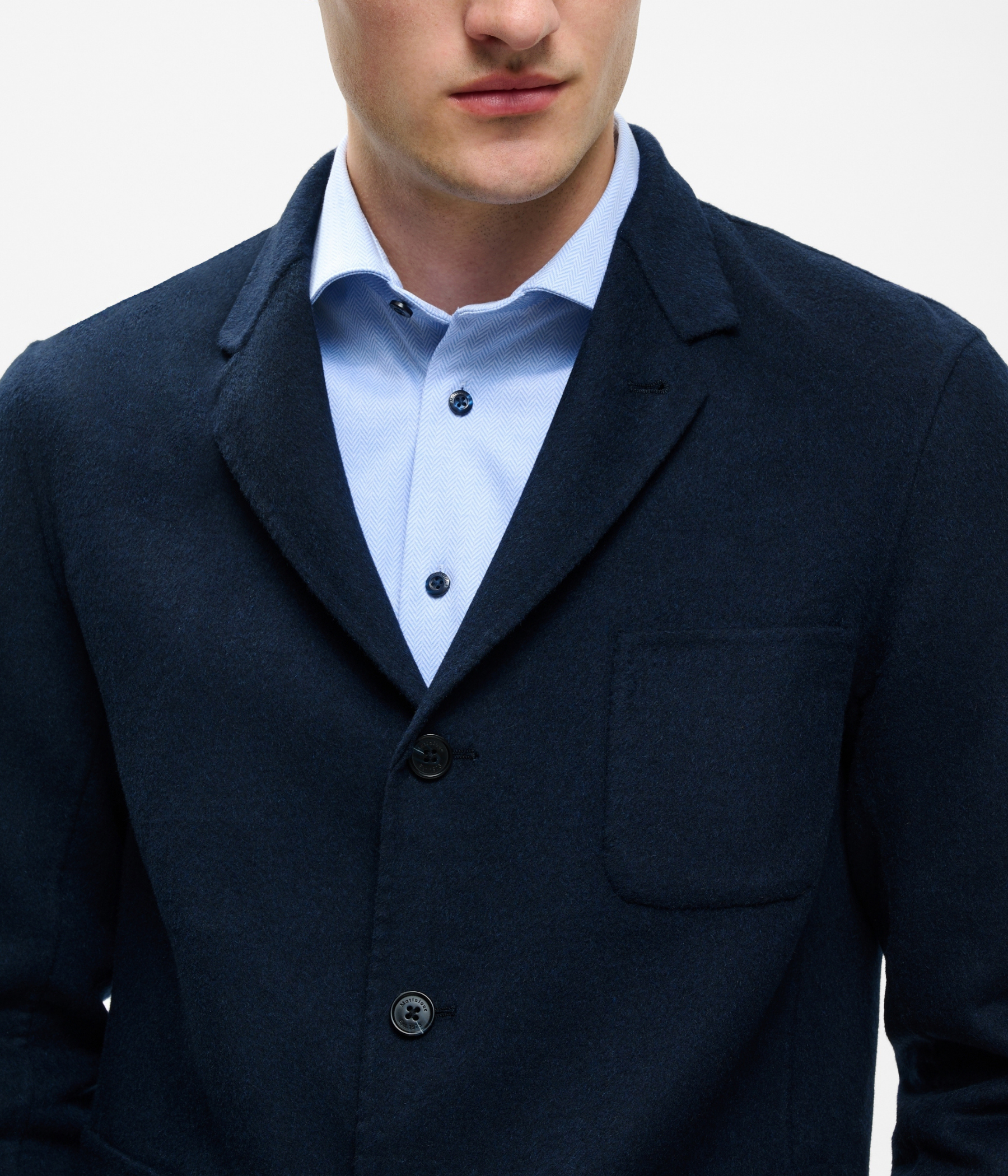 Macolt Casual 3 (1940111 Dark Navy Melange)