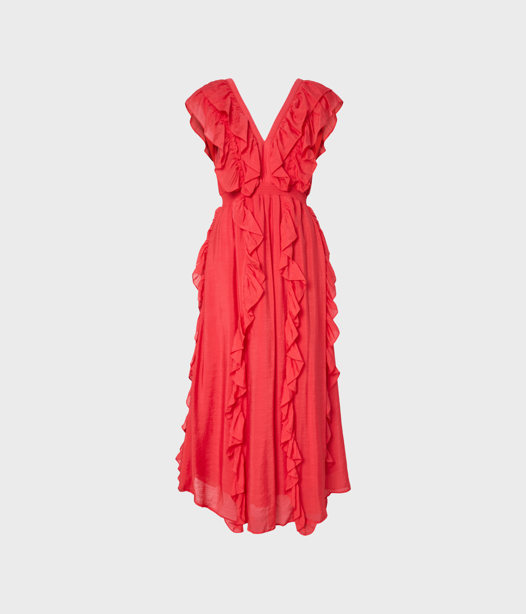 Yaslinala Sl Maxi Dress S. - Show (POINSETTIA)