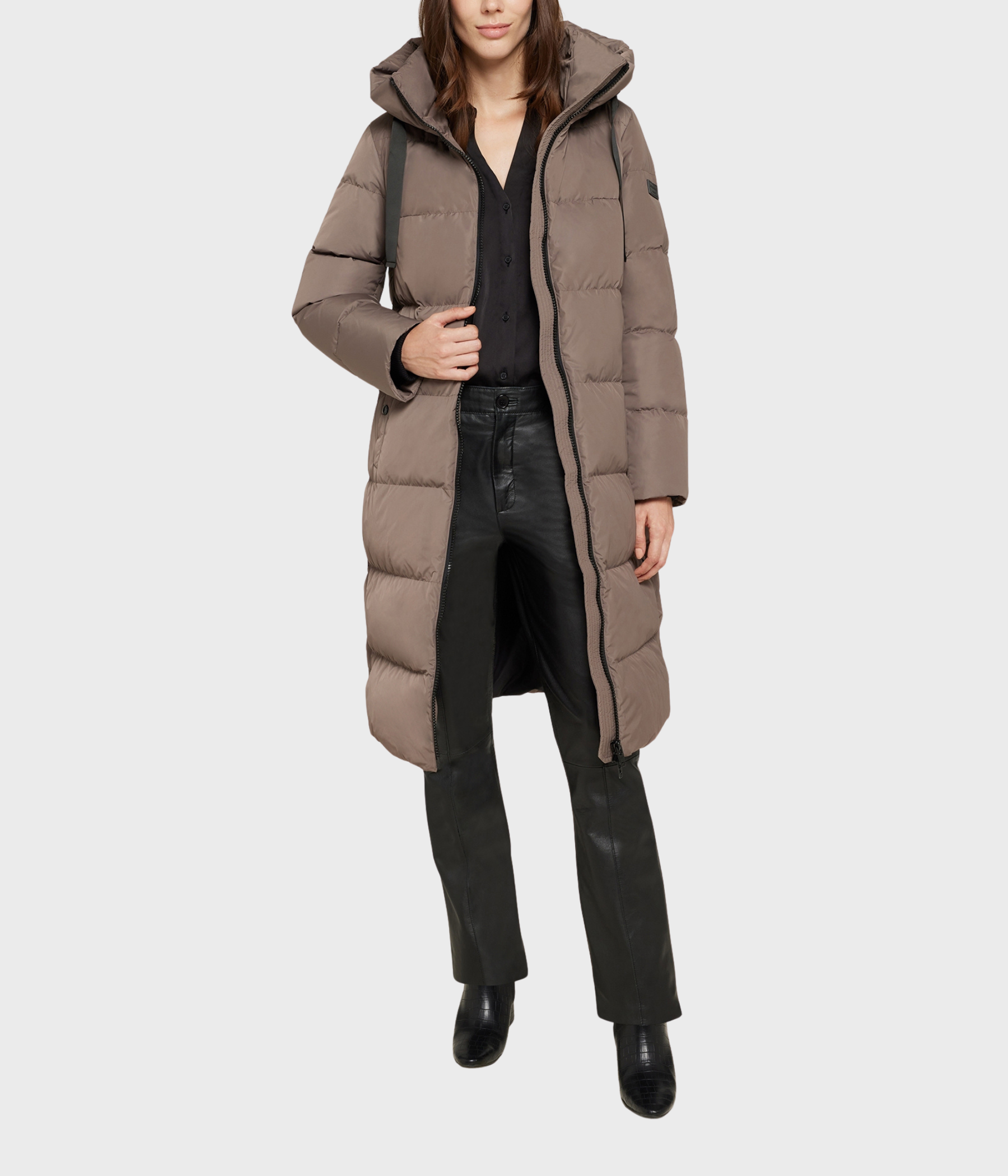 Camila Coat (12400 Mole Brown)