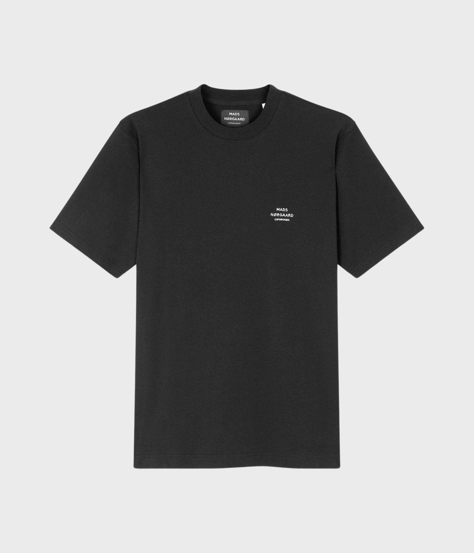 Cotton Jersey Frode Emb Logo Tee (1 Black)
