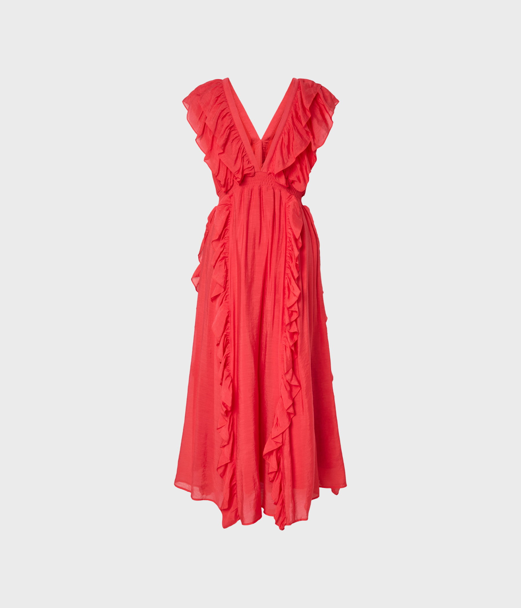 Yaslinala Sl Maxi Dress S. - Show (POINSETTIA)