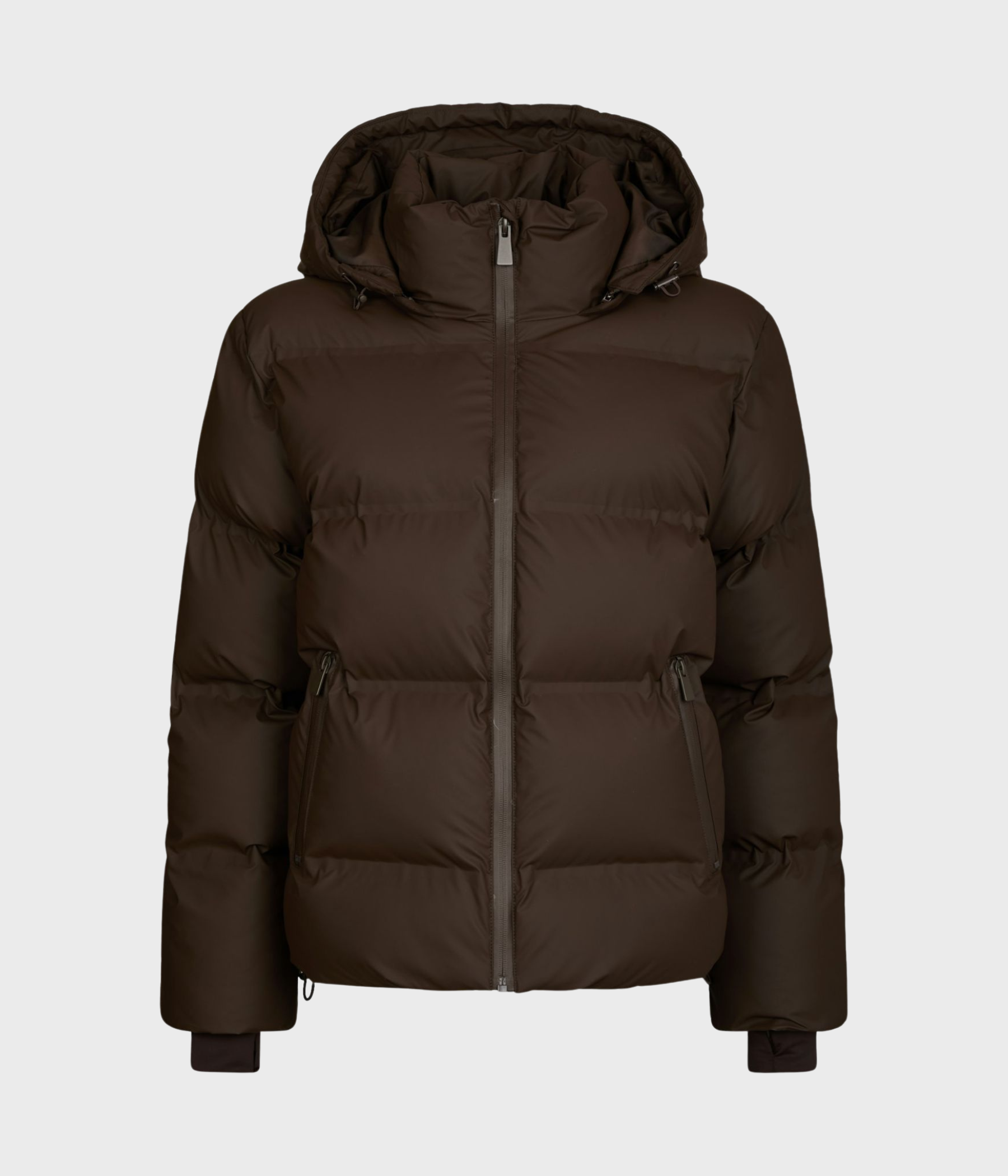 Fox C Puffer Jacket (676 DARK BROWN)