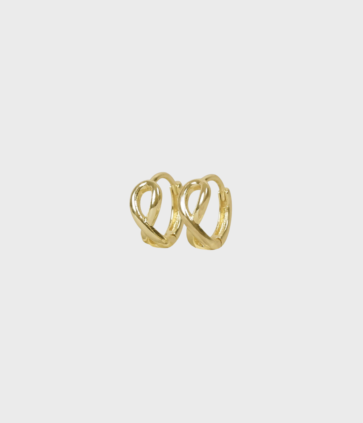 Everly Small Ring Ear 12Mm Plain (Gold)