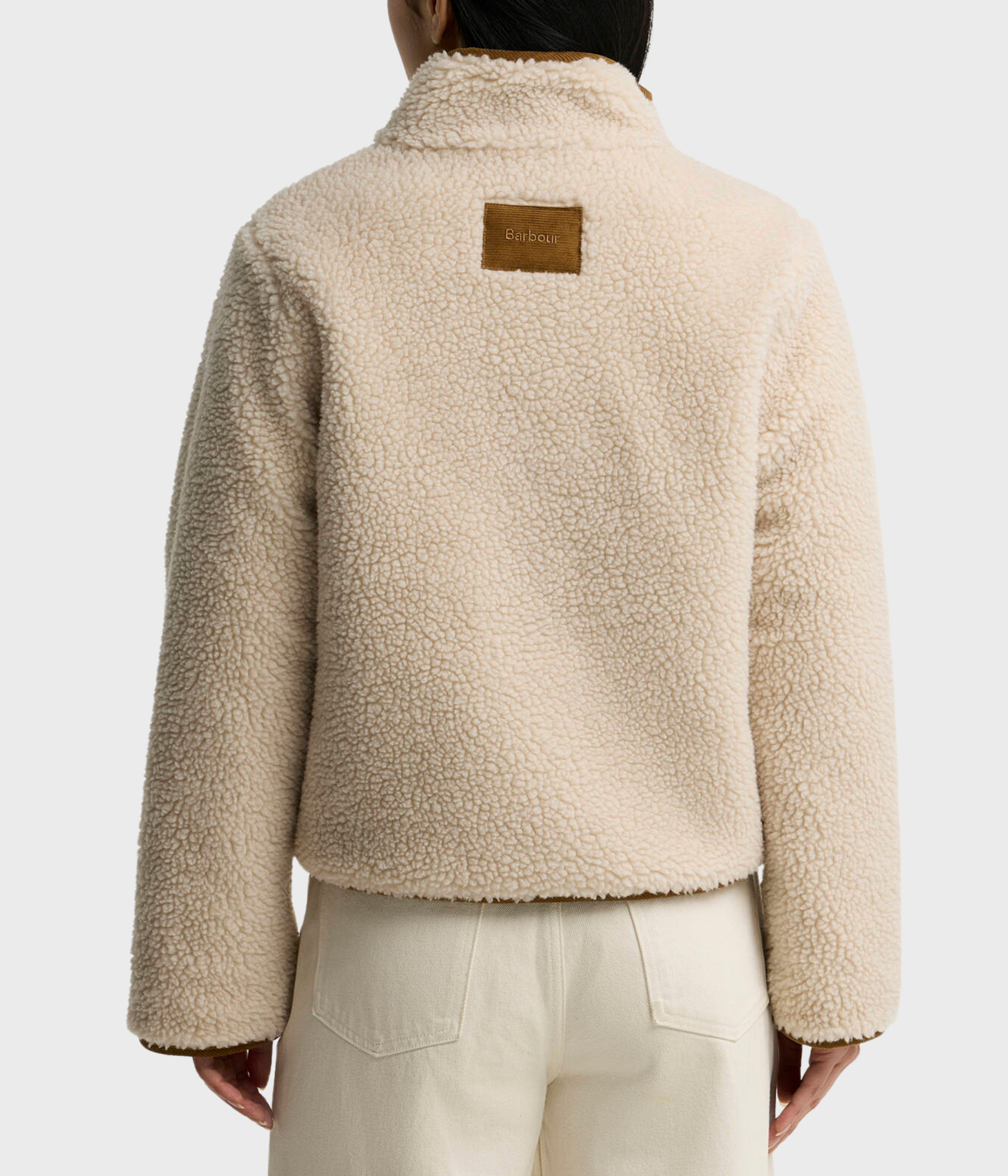 Barbour Elenora Casual Fleece Jacket (CR11 Ecru)