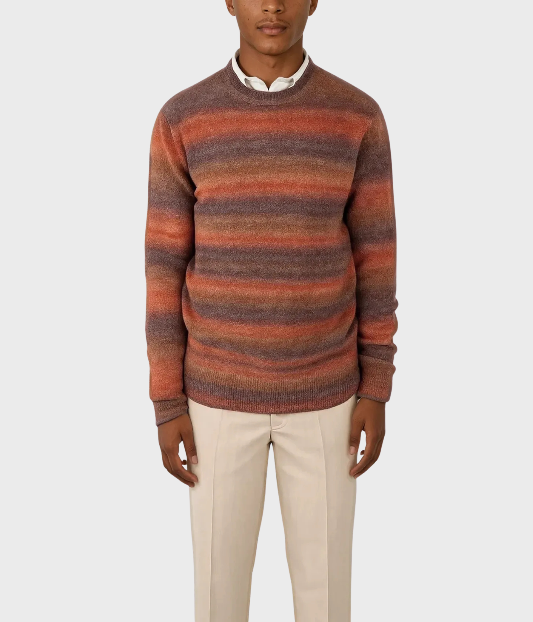 Kit Knitted Sweater (014 Burned orange)