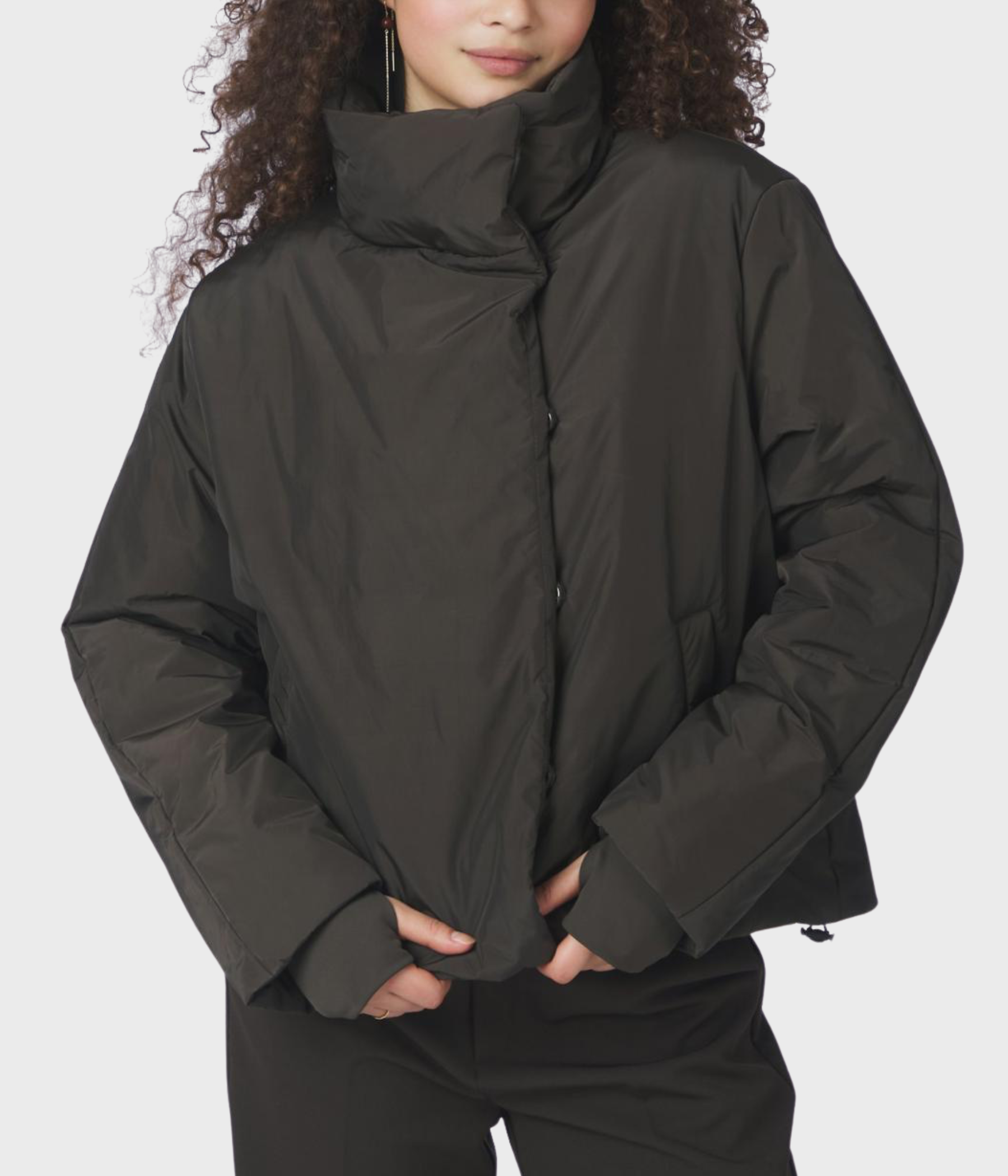 Una Clean Jacket (676 DARK BROWN)