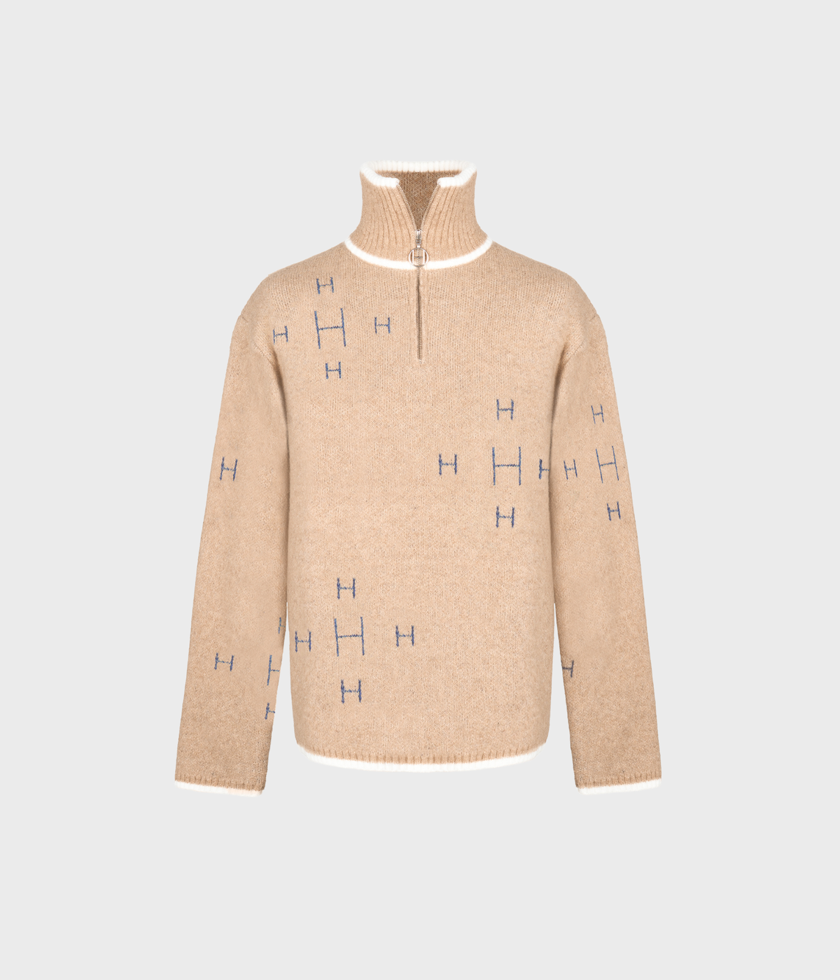 Iben Half Zip (6518 Beige Melange)