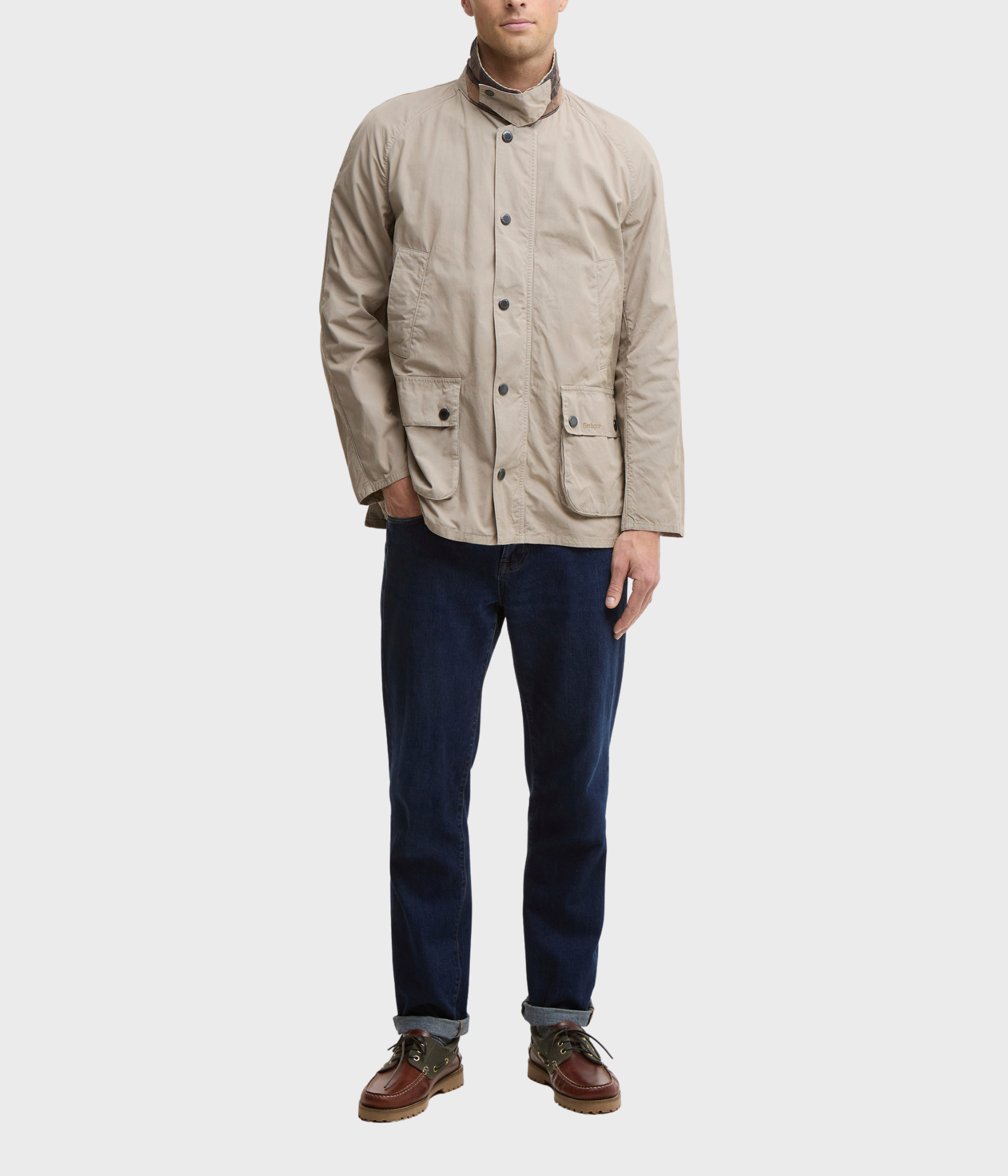 Barbour Ashby Casual (ST32 Concrete)