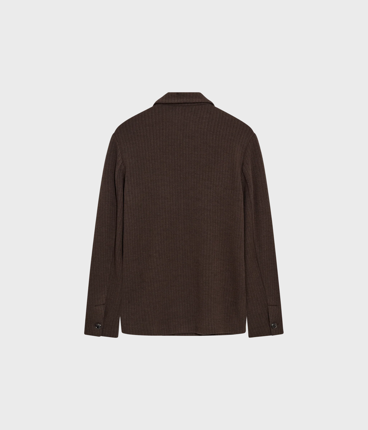 Mmgaustin Knit Overshirt (285 Black Coffee)