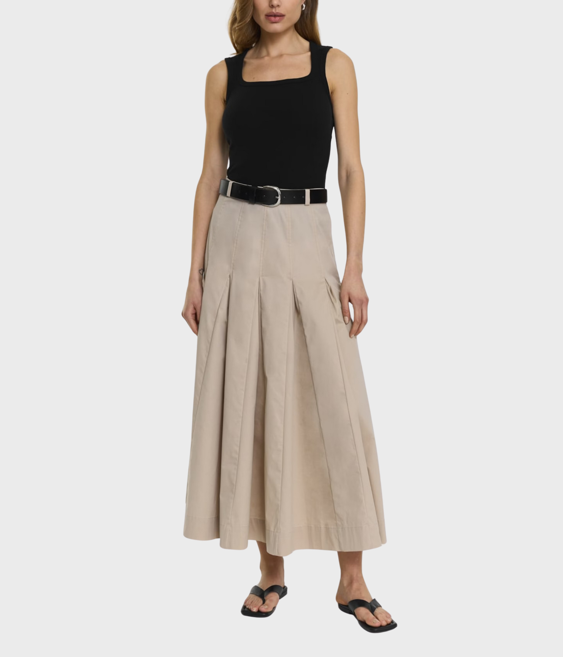 Dine Skirt (Beige)
