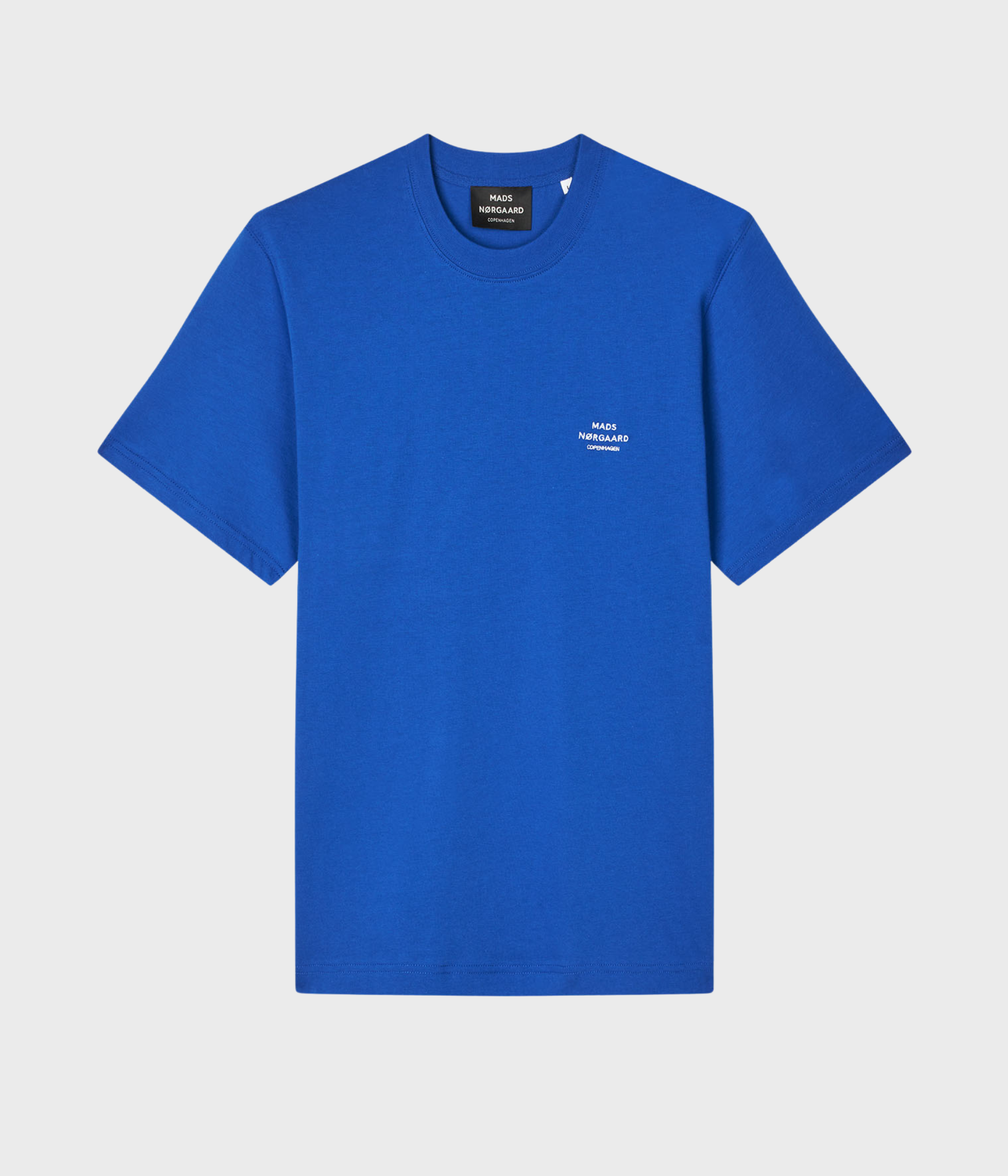 Blå t-shirt i bomull