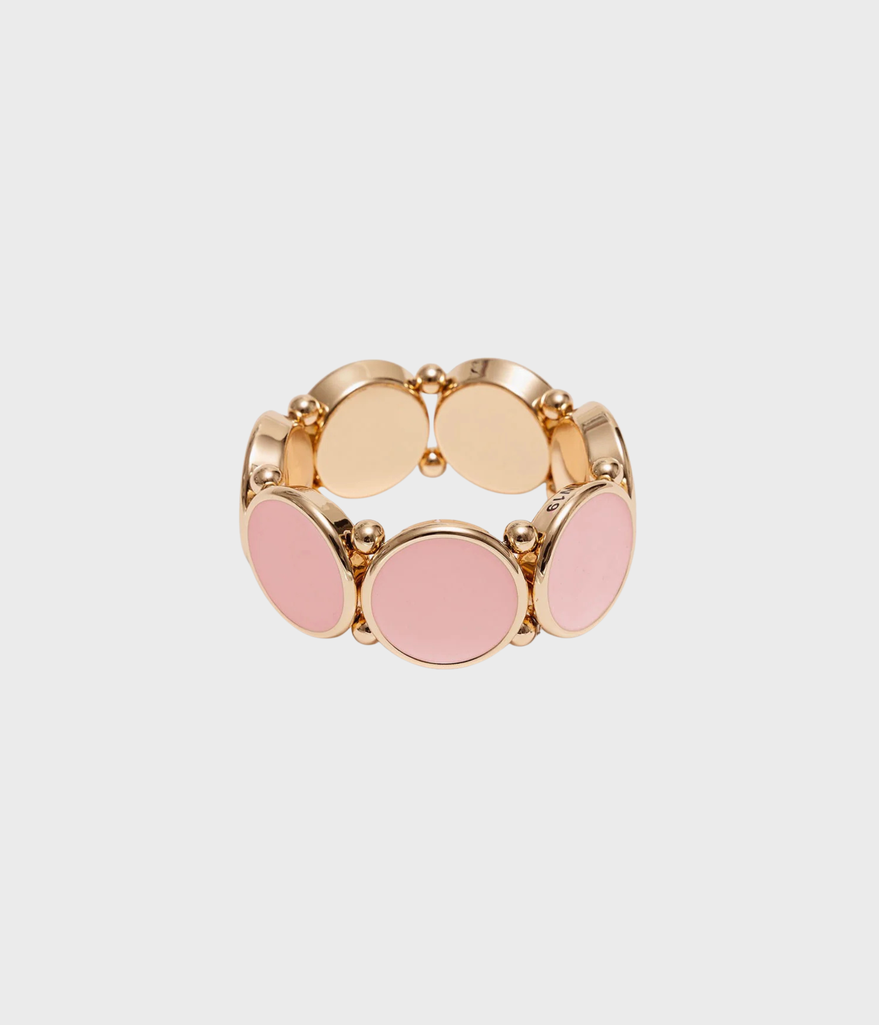 Ava Elastic Bracelet (Light Pink)