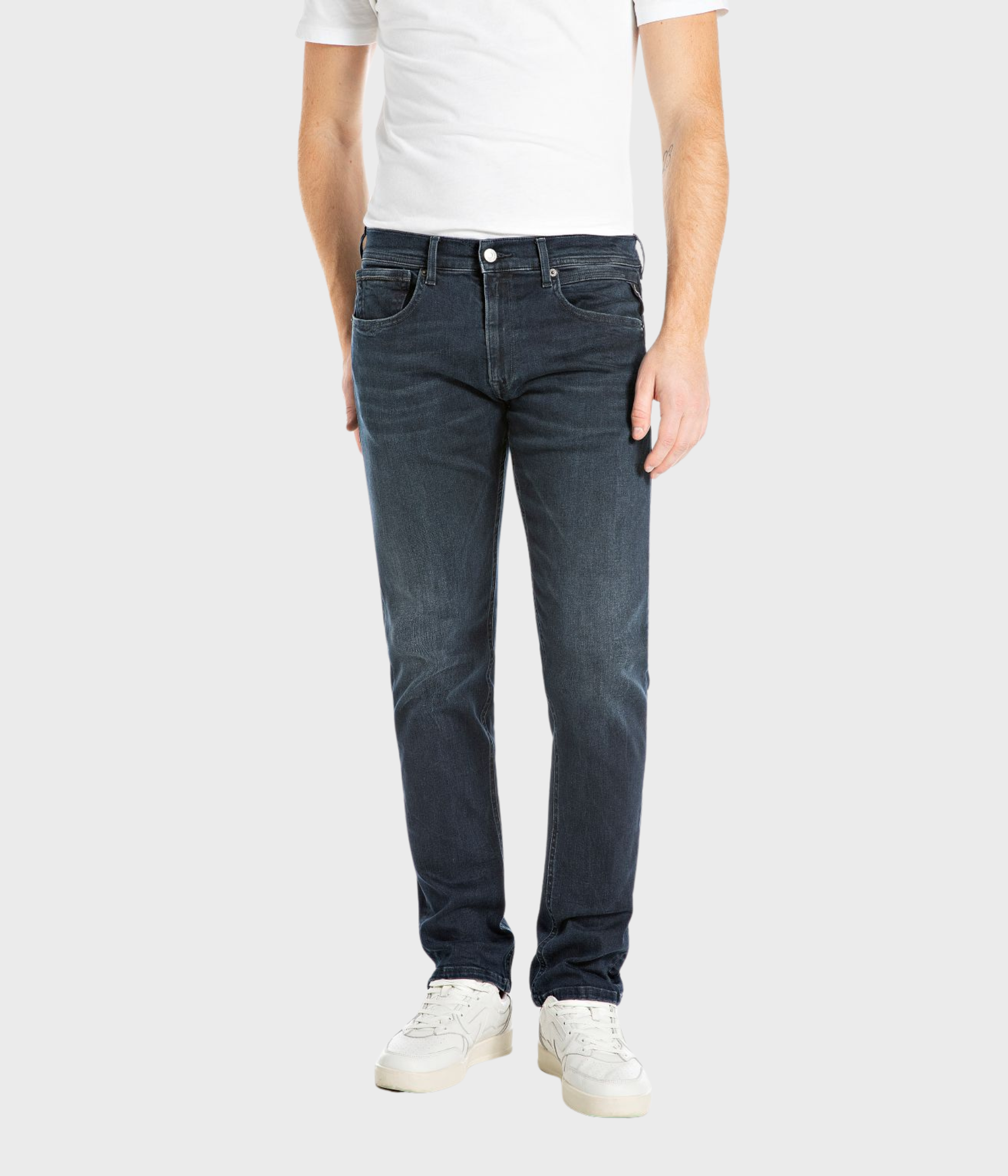 Trousers Grover Hyperflex Original (007 DARK BLUE dark enzymatic stone wash)