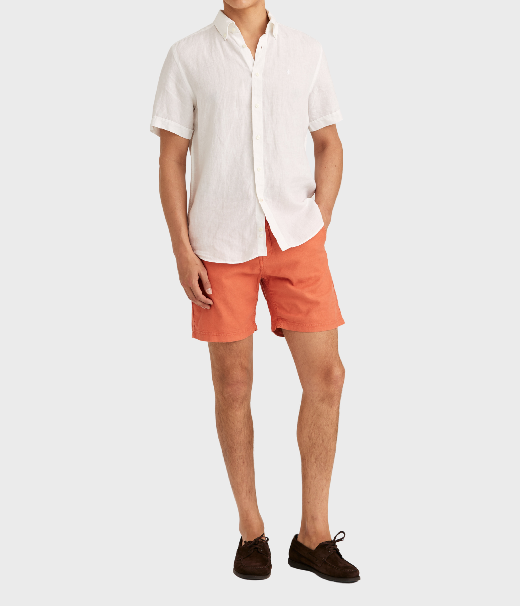 Fenix Linen Shorts (23 ORANGE)