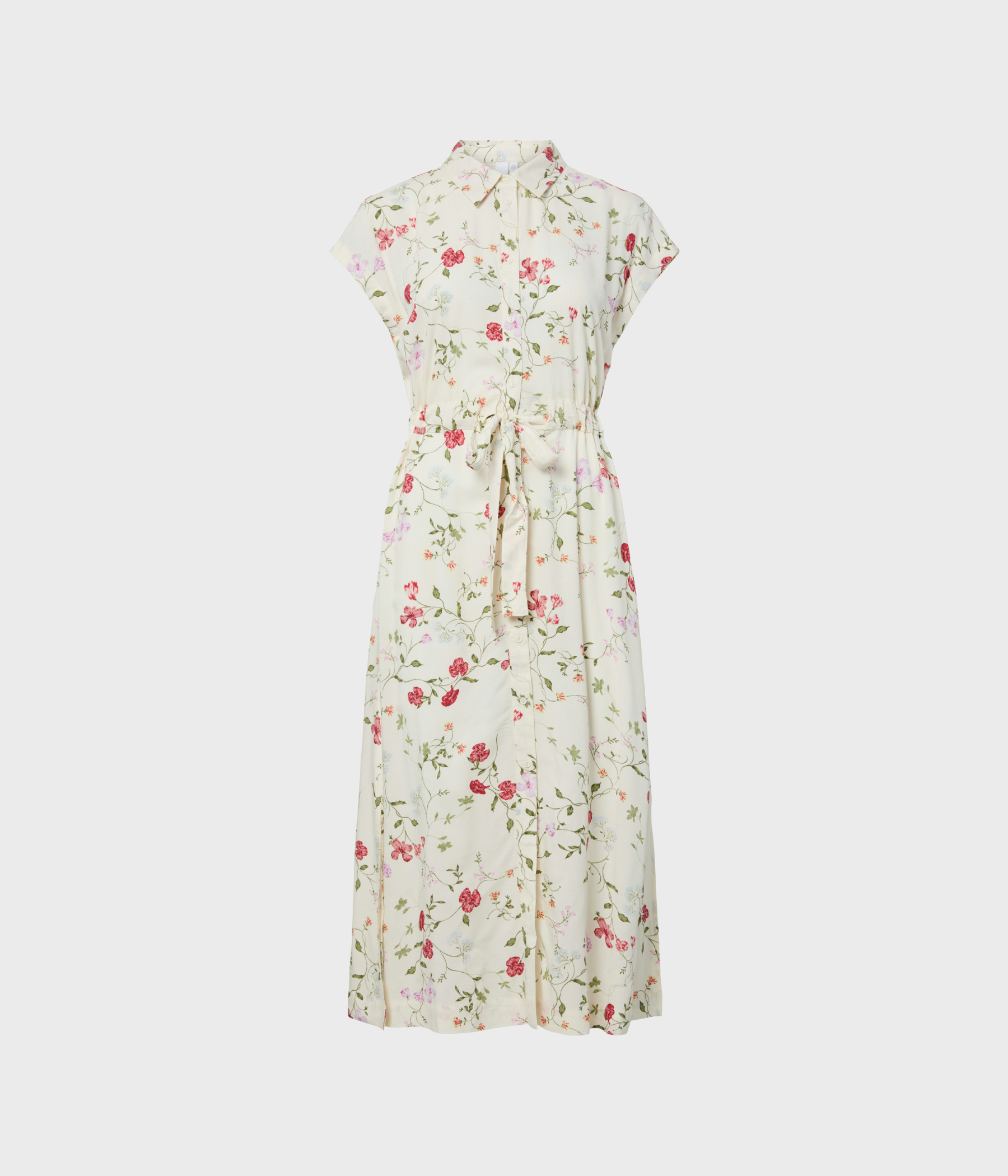 Yasasina Cs Midi Belt Dress S. Noos. (Pristine AOP:Botalia)
