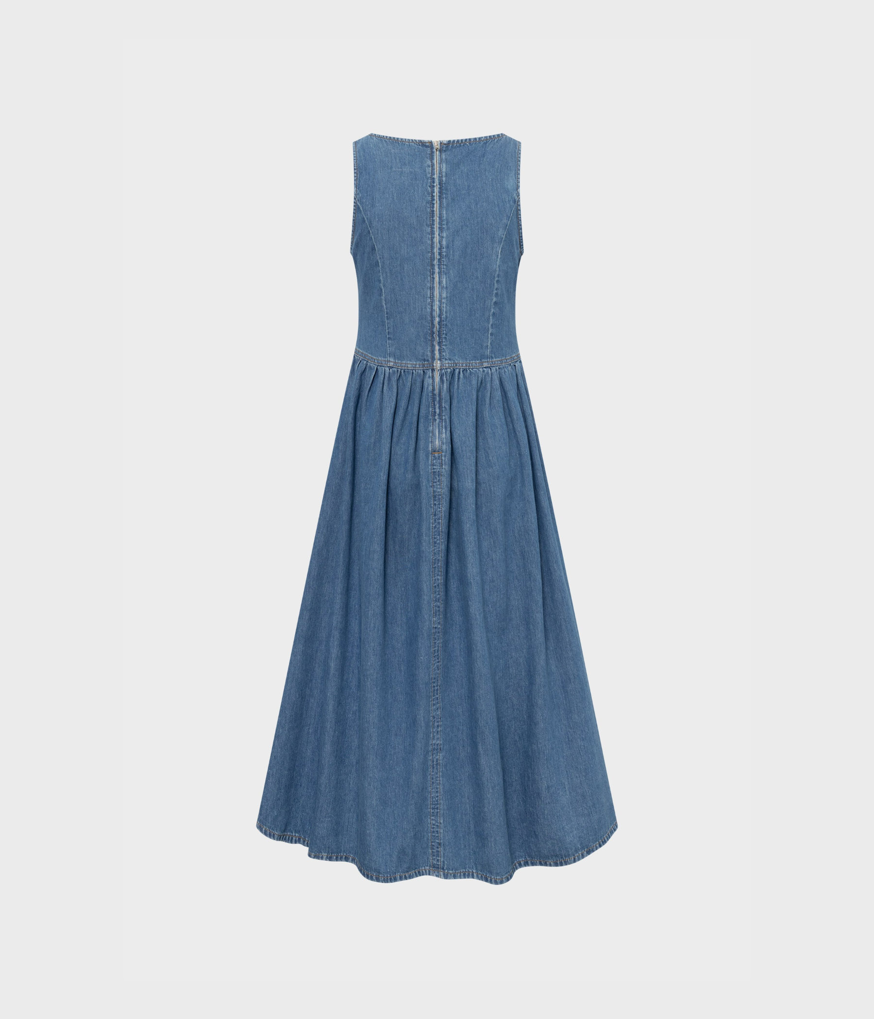 Raana Denim Dress (DEEP BLUE WASH)