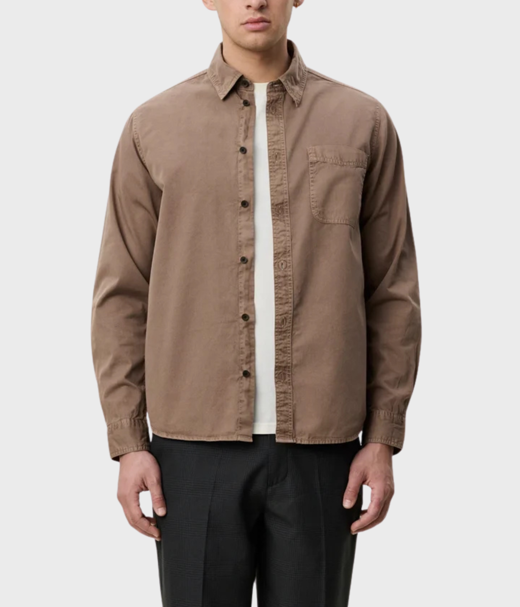Garment Dyed Shirt (832 Caribou)