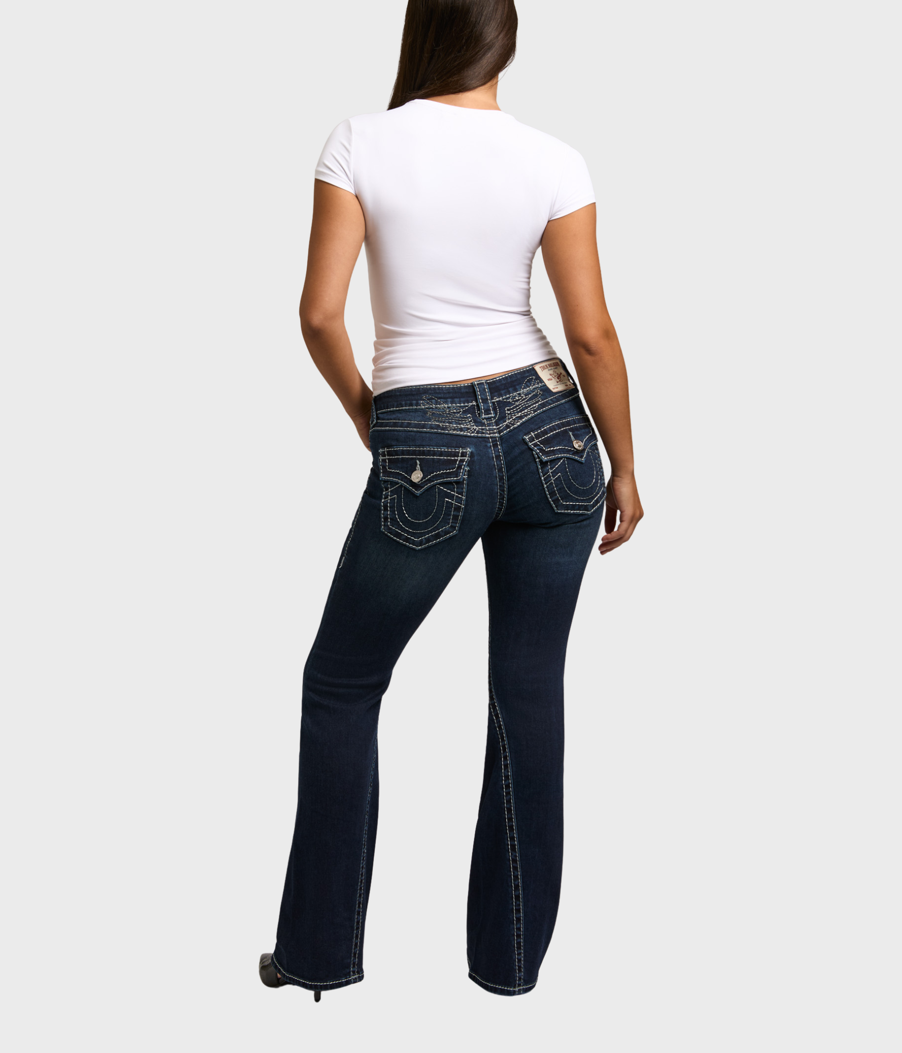 Joey Lr Flare Lurex Big T Flap (STONE FOX)