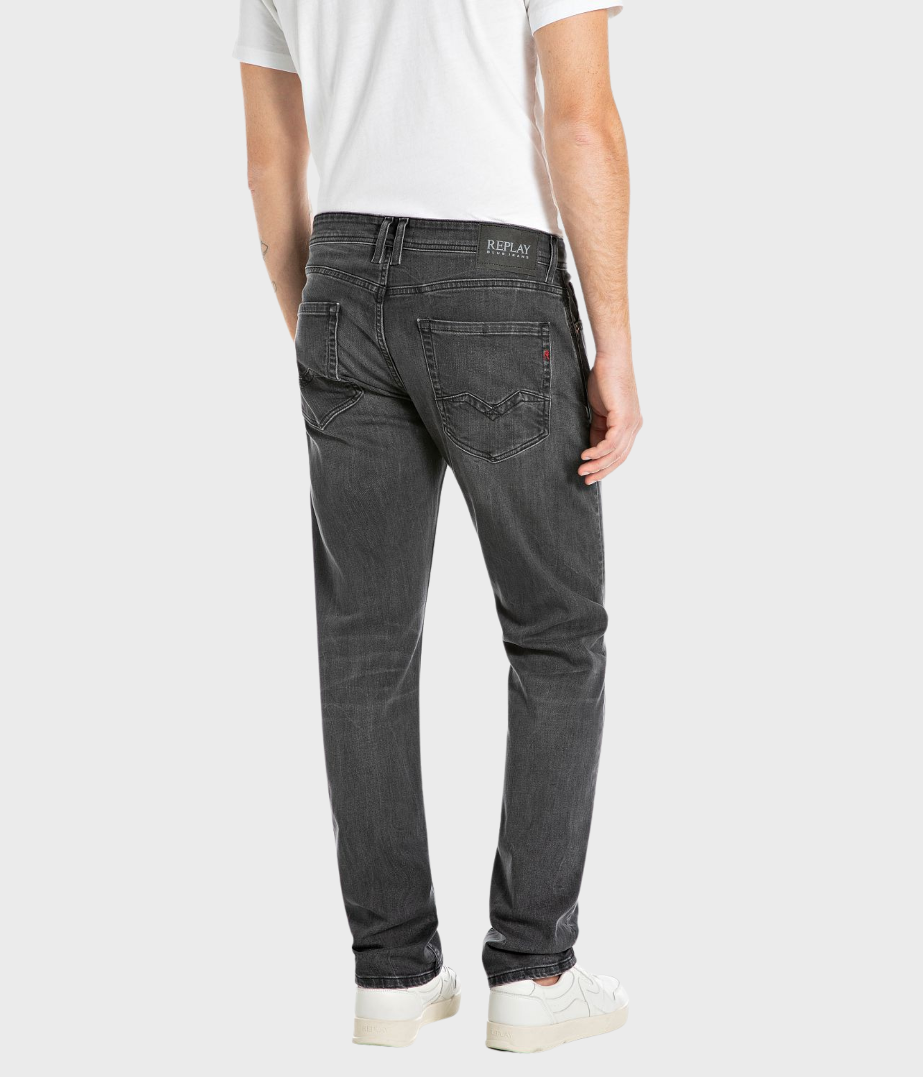 Trousers ROCCO 573 ECO PLUS. (097 DARK GREY Dark tone stonewashed)