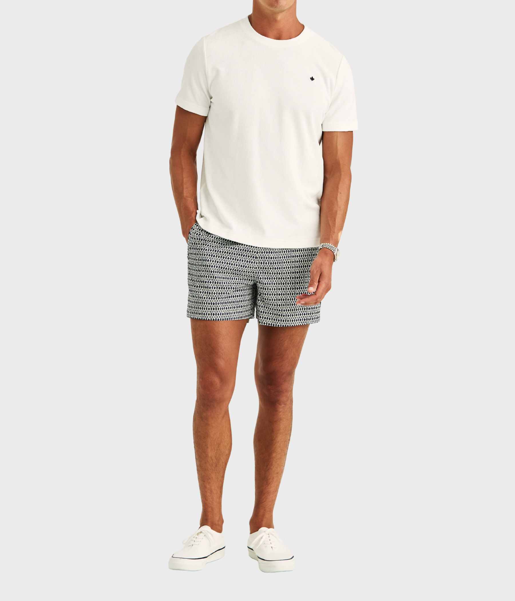 Delon Terry Tee (02 Off white)